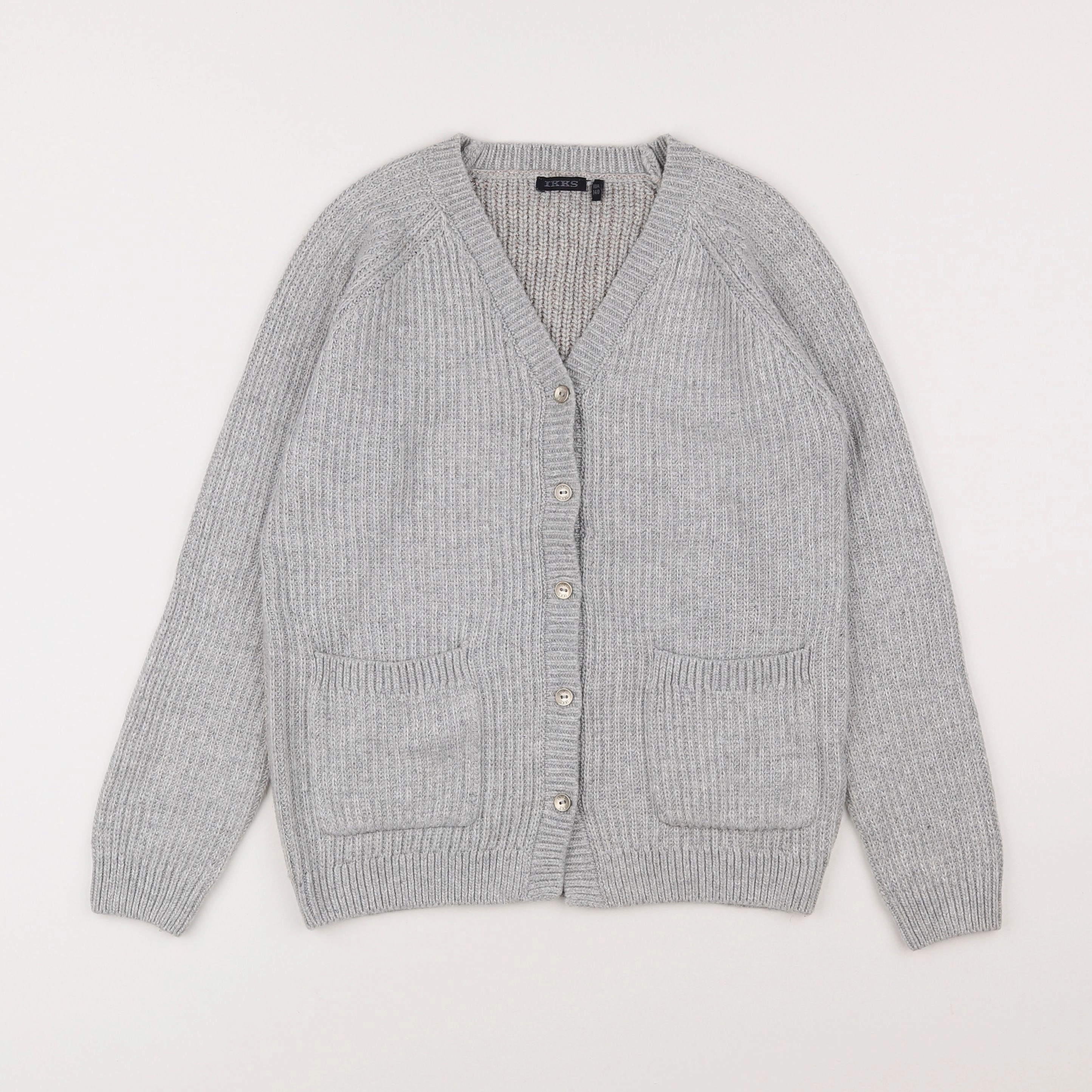 IKKS - gilet gris - 10 ans