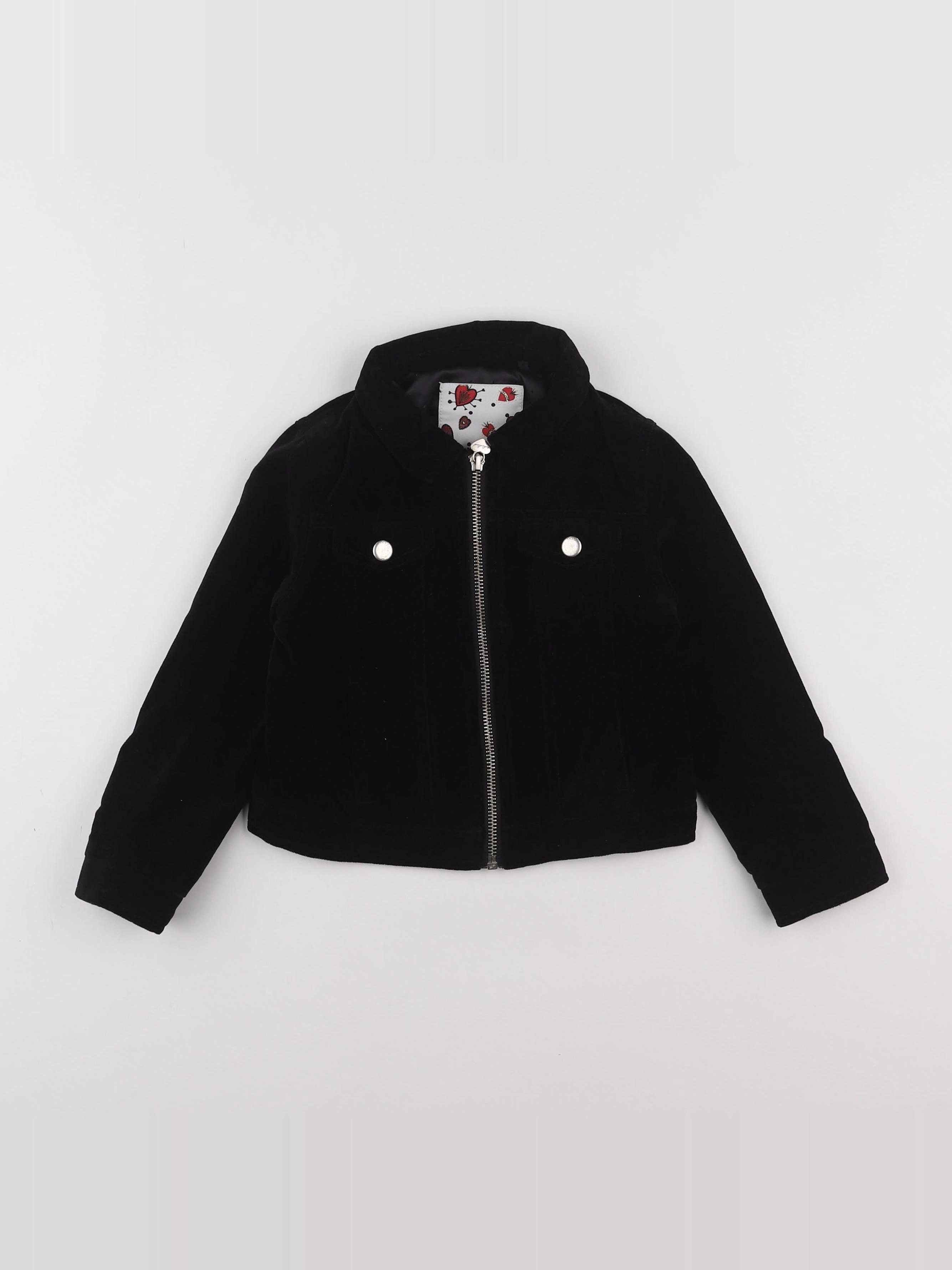 IKKS - veste noir - 4 ans
