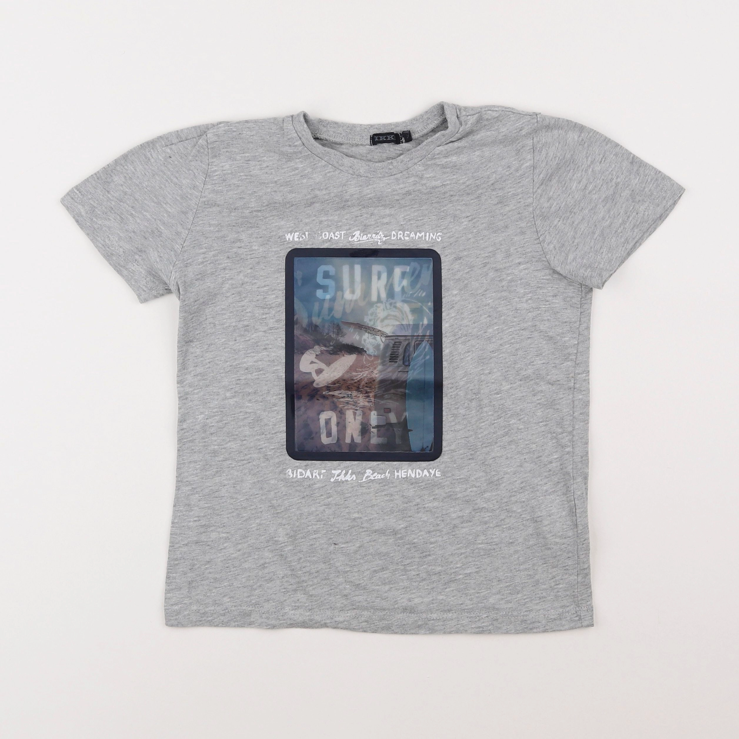 IKKS - tee-shirt gris - 6 ans