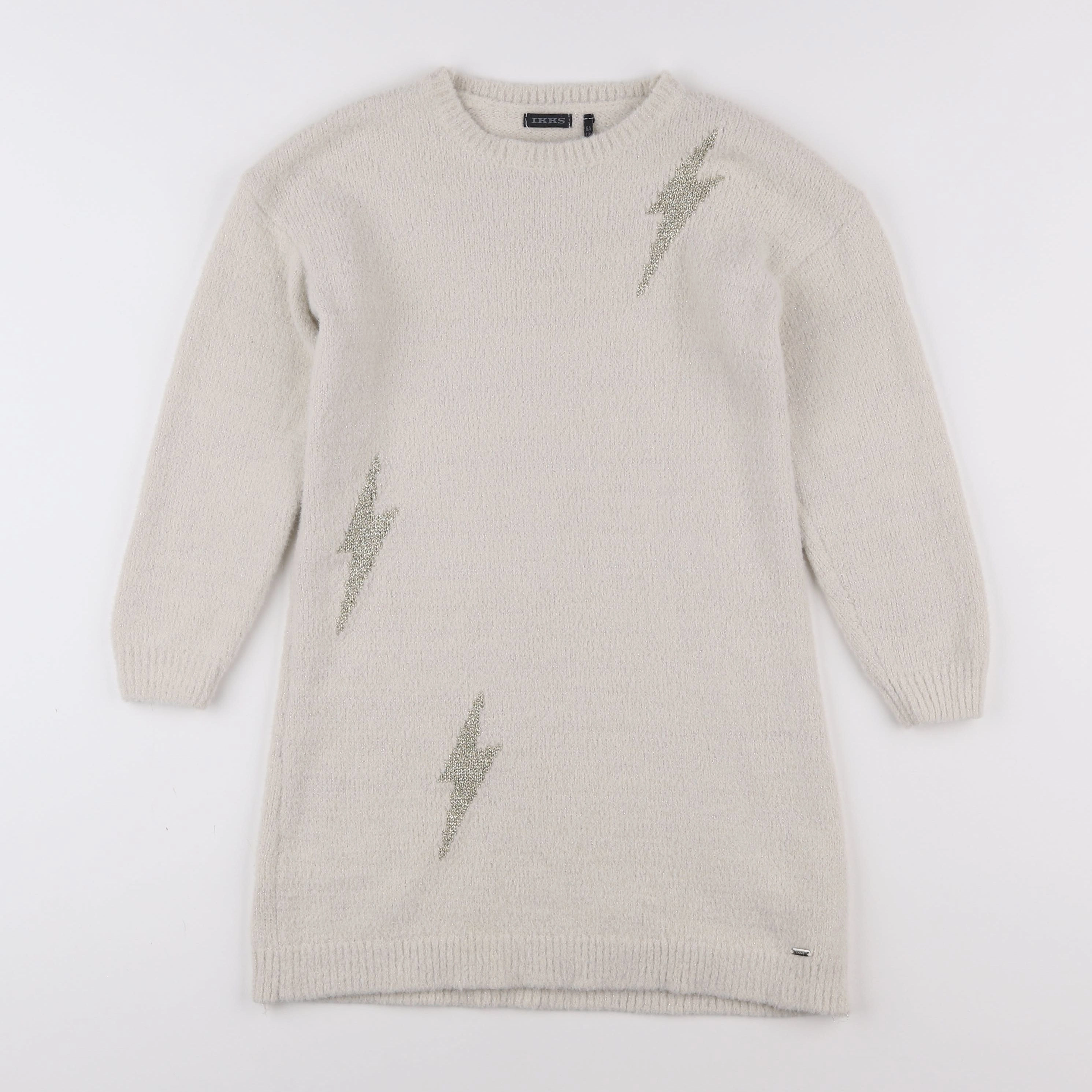 IKKS - robe beige - 6 ans
