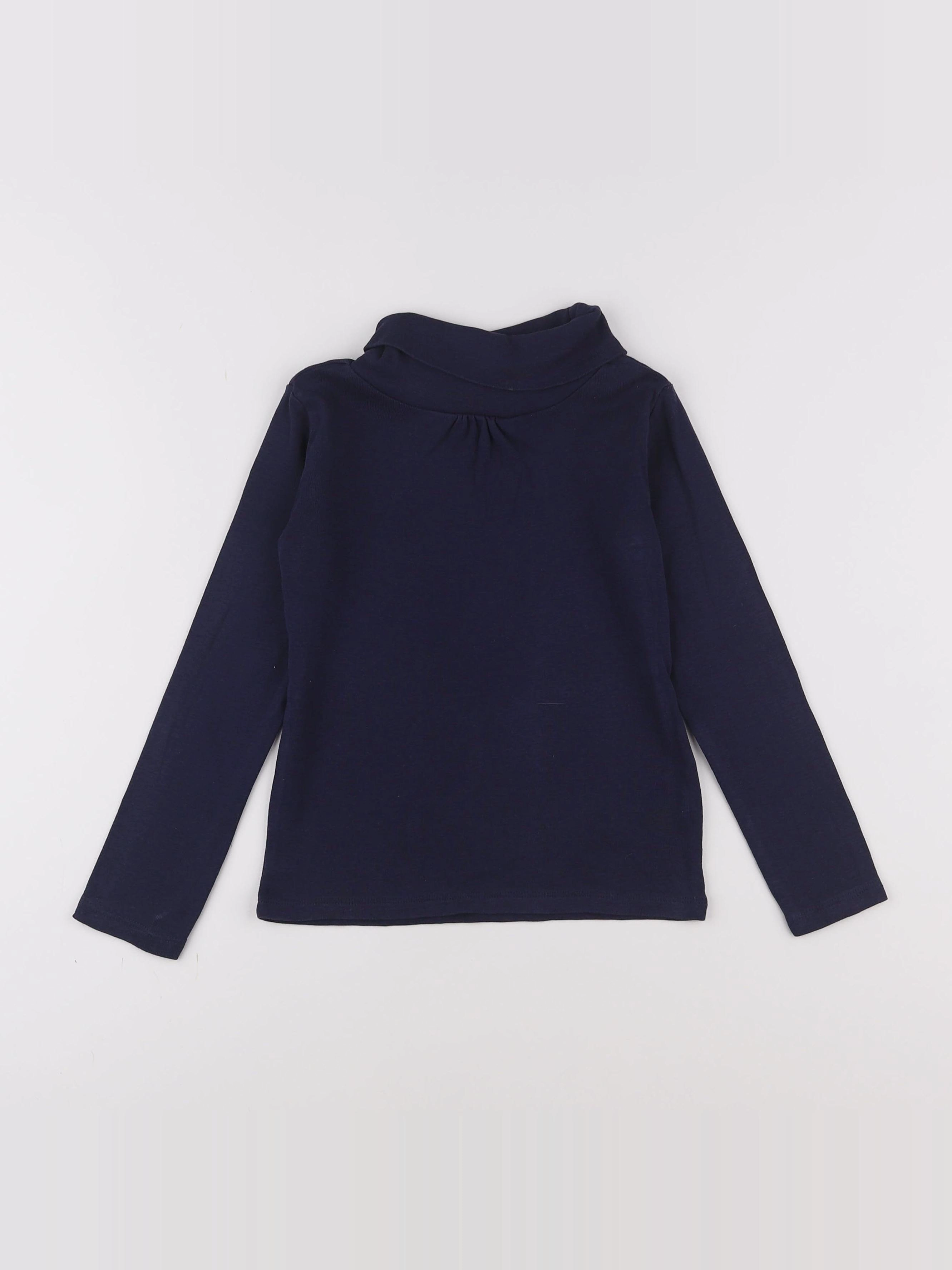 Vertbaudet - sous-pull bleu - 6 ans