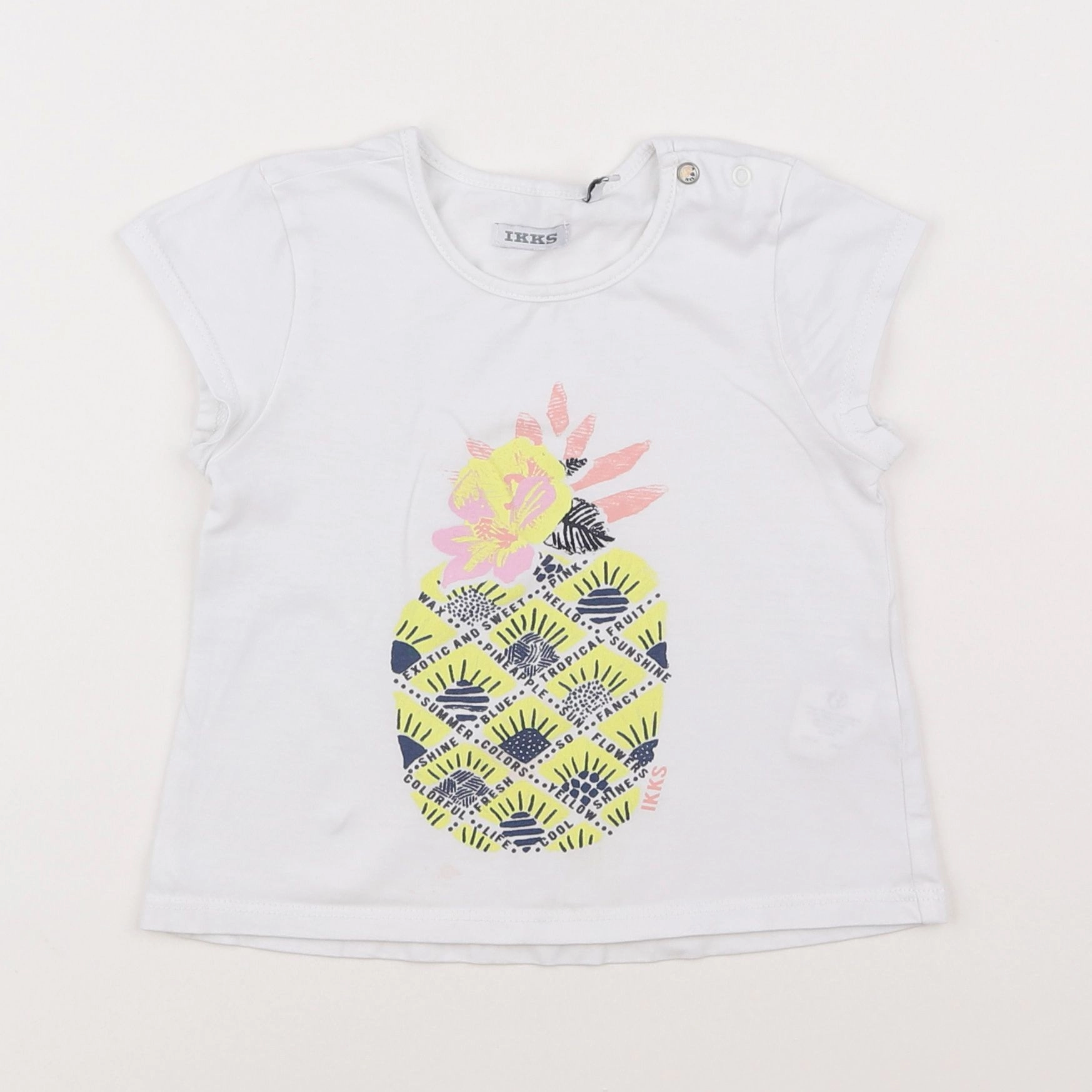 IKKS - tee-shirt multicolore - 2 ans