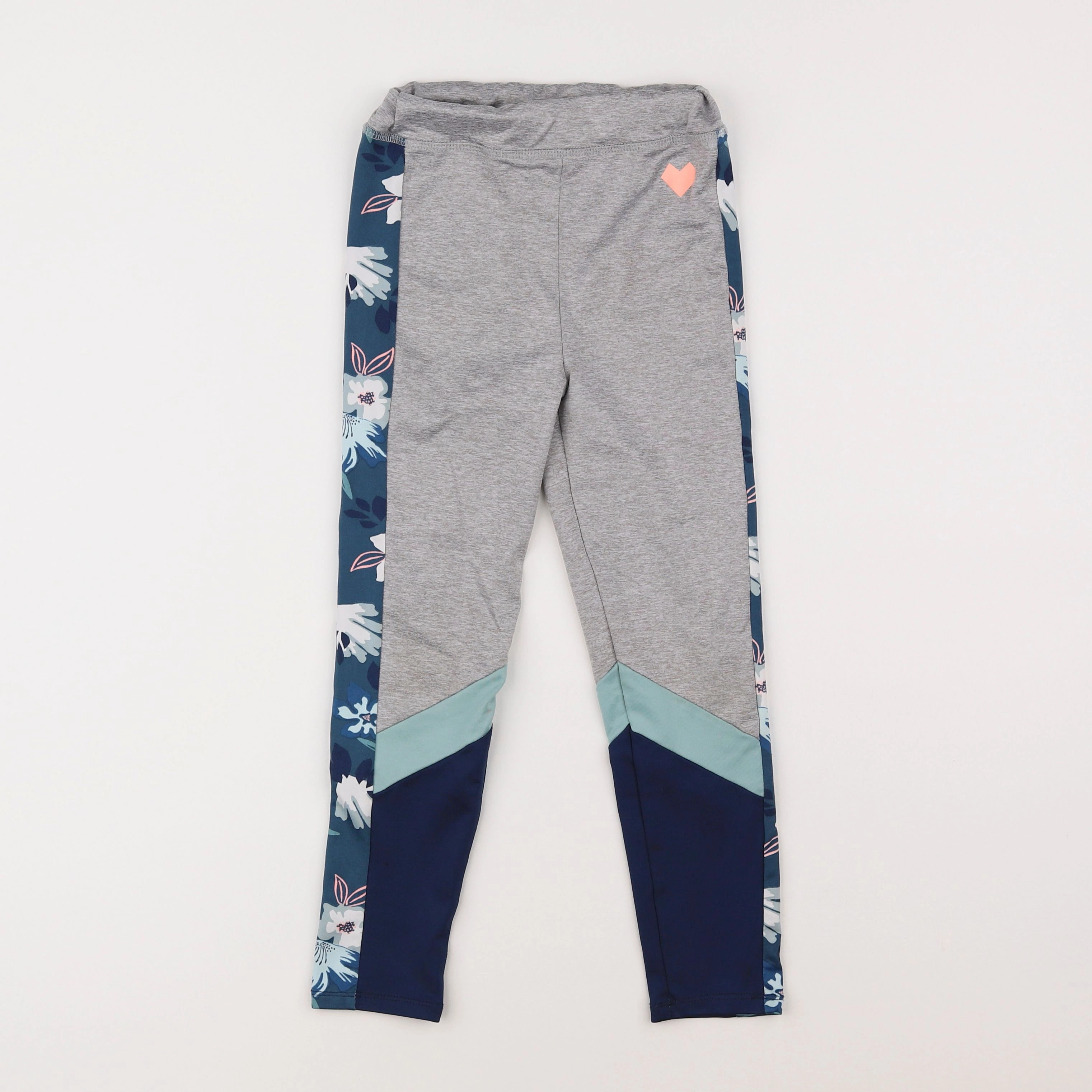 Vertbaudet - legging de sport gris - 6 ans