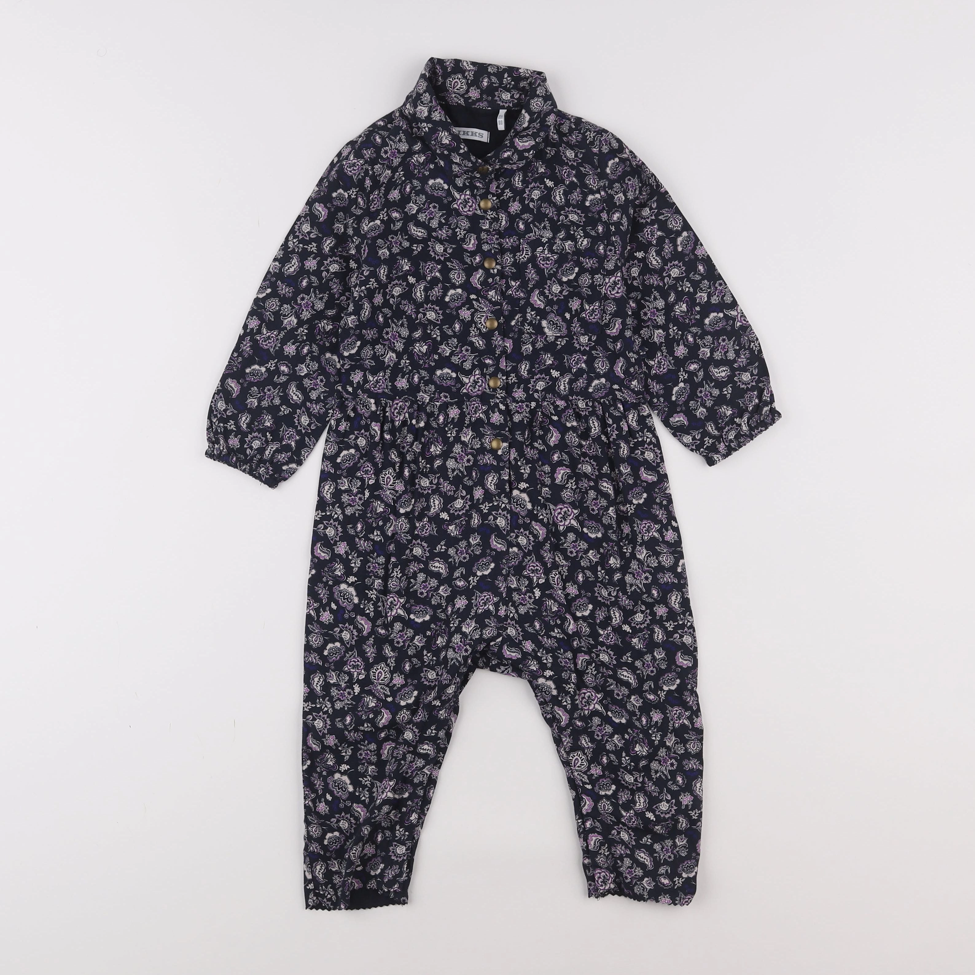 IKKS - combinaison bleu, violet - 18 mois