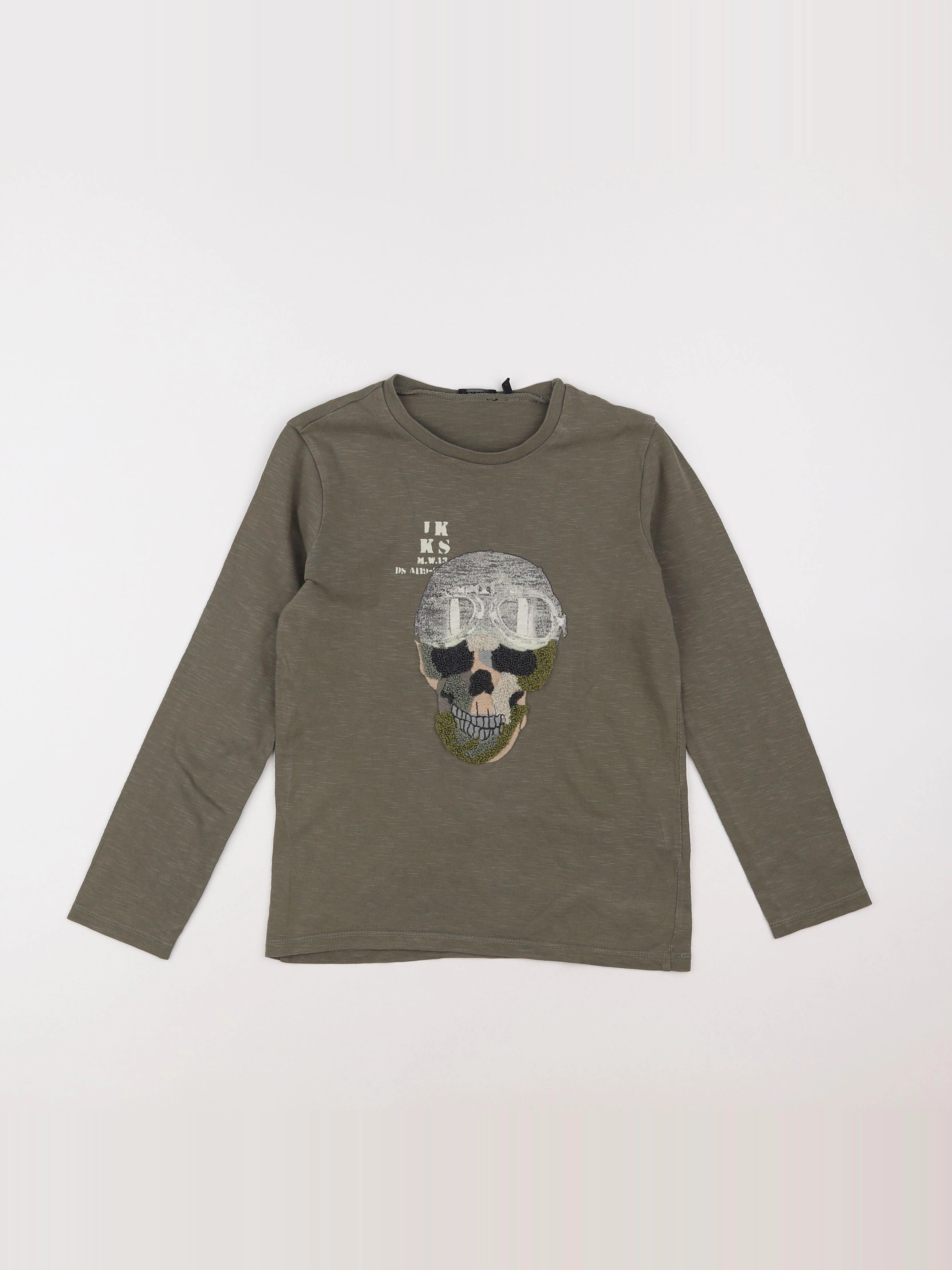 IKKS - tee-shirt vert - 8 ans