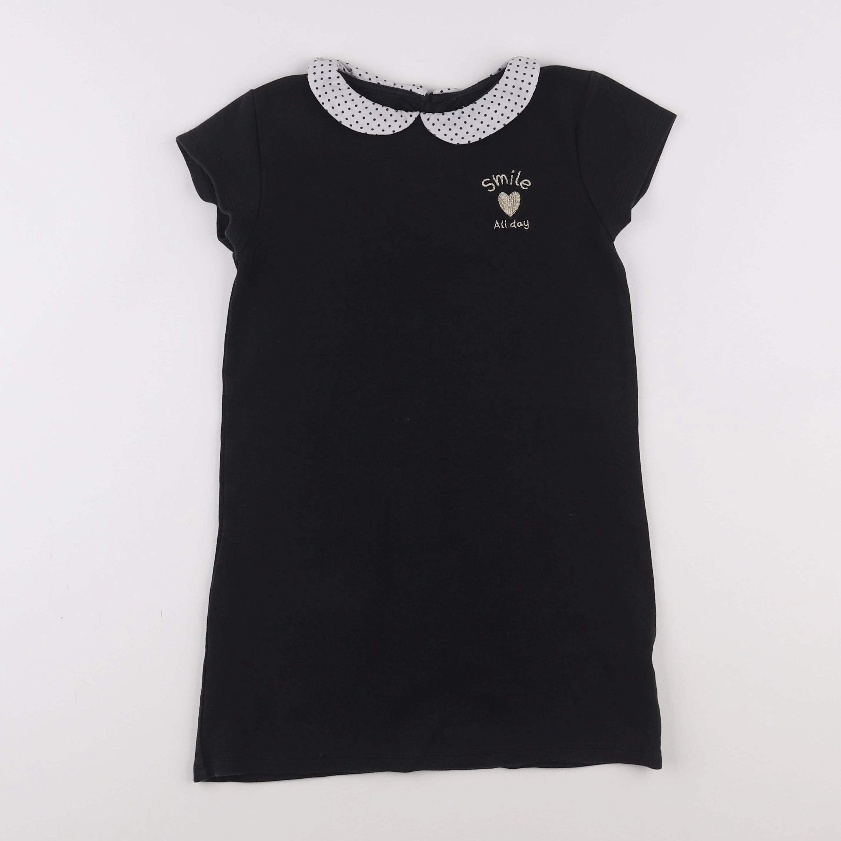 Vertbaudet - robe noir - 8 ans