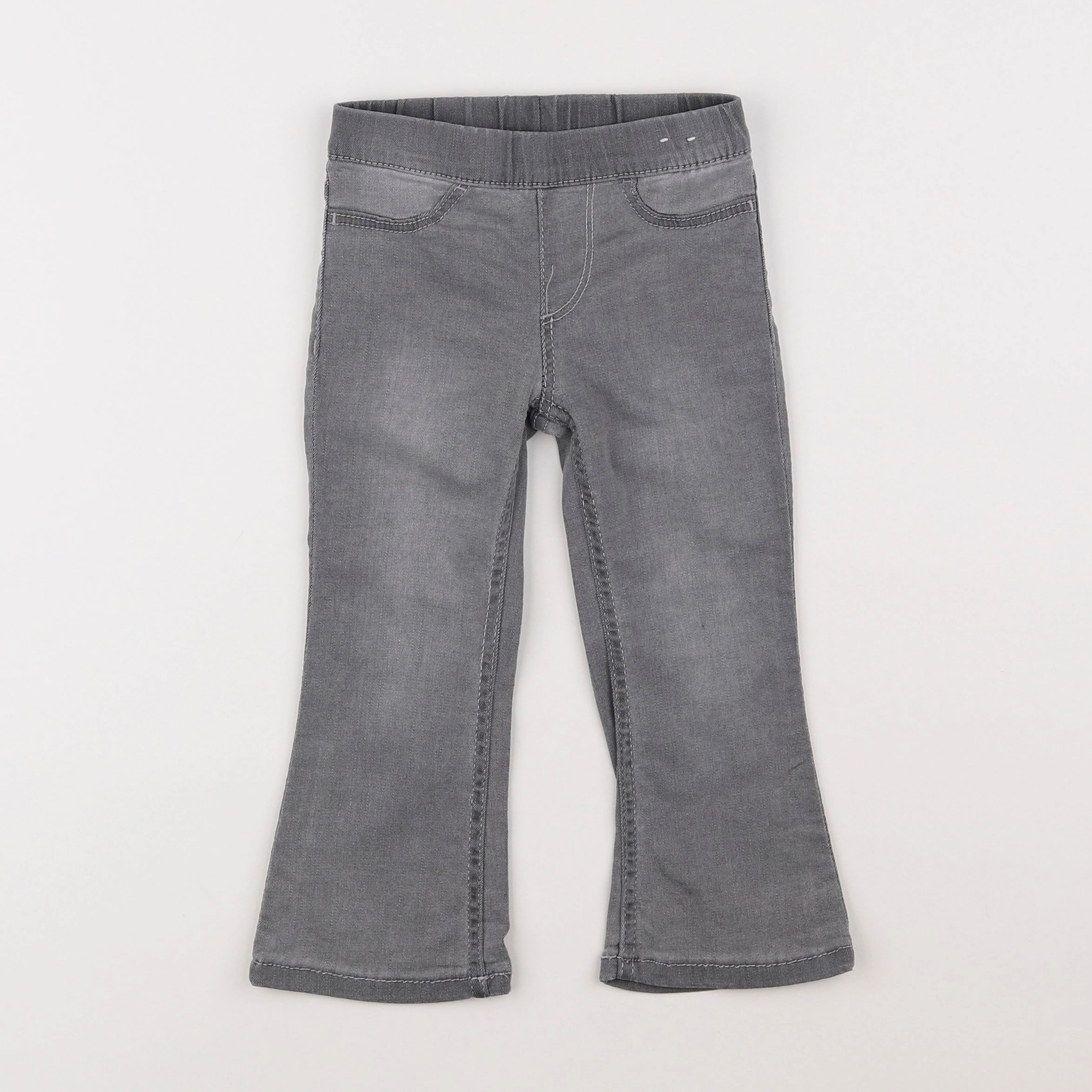 H&M - jegging gris - 18 mois à 2 ans