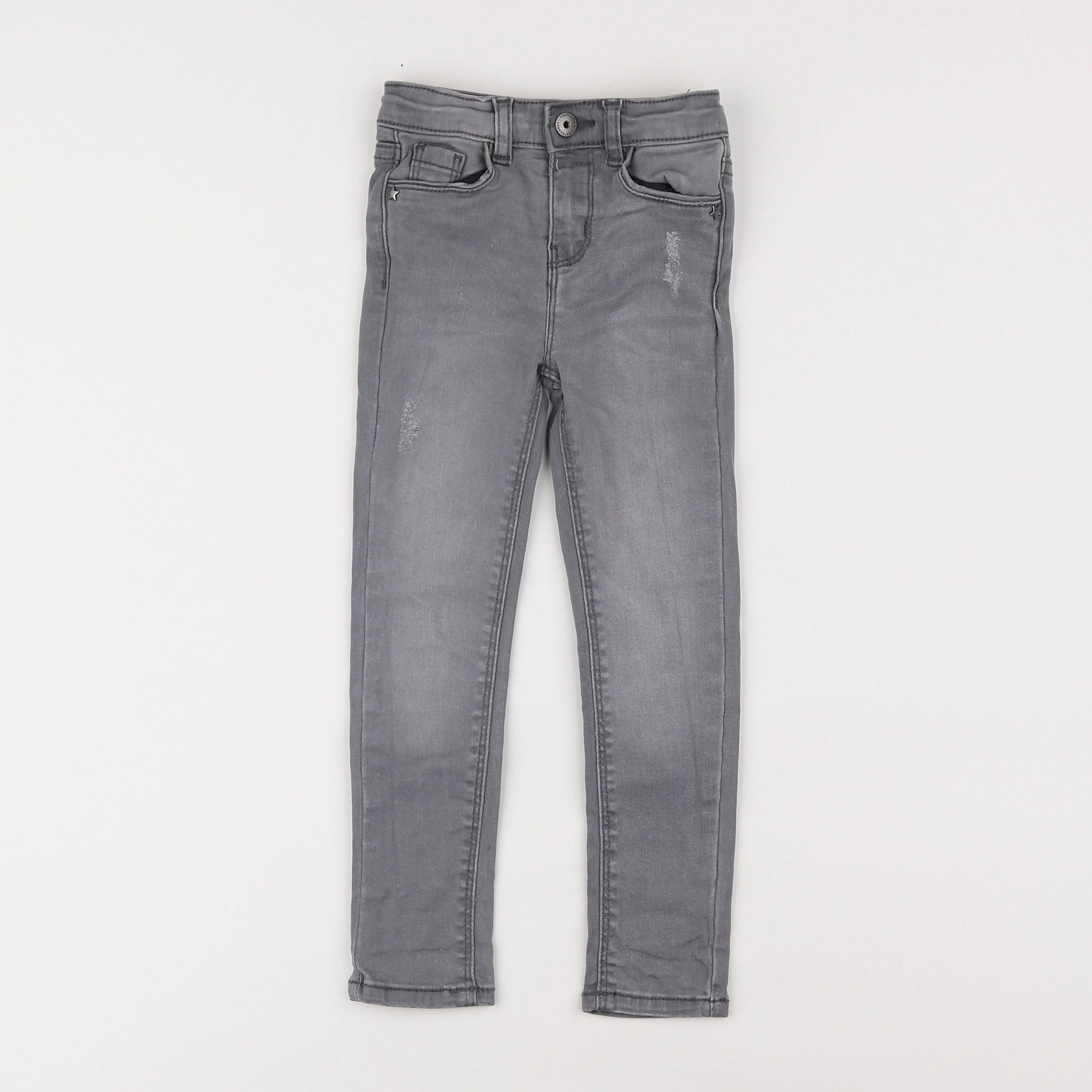 Vertbaudet - pantalon gris - 4 ans