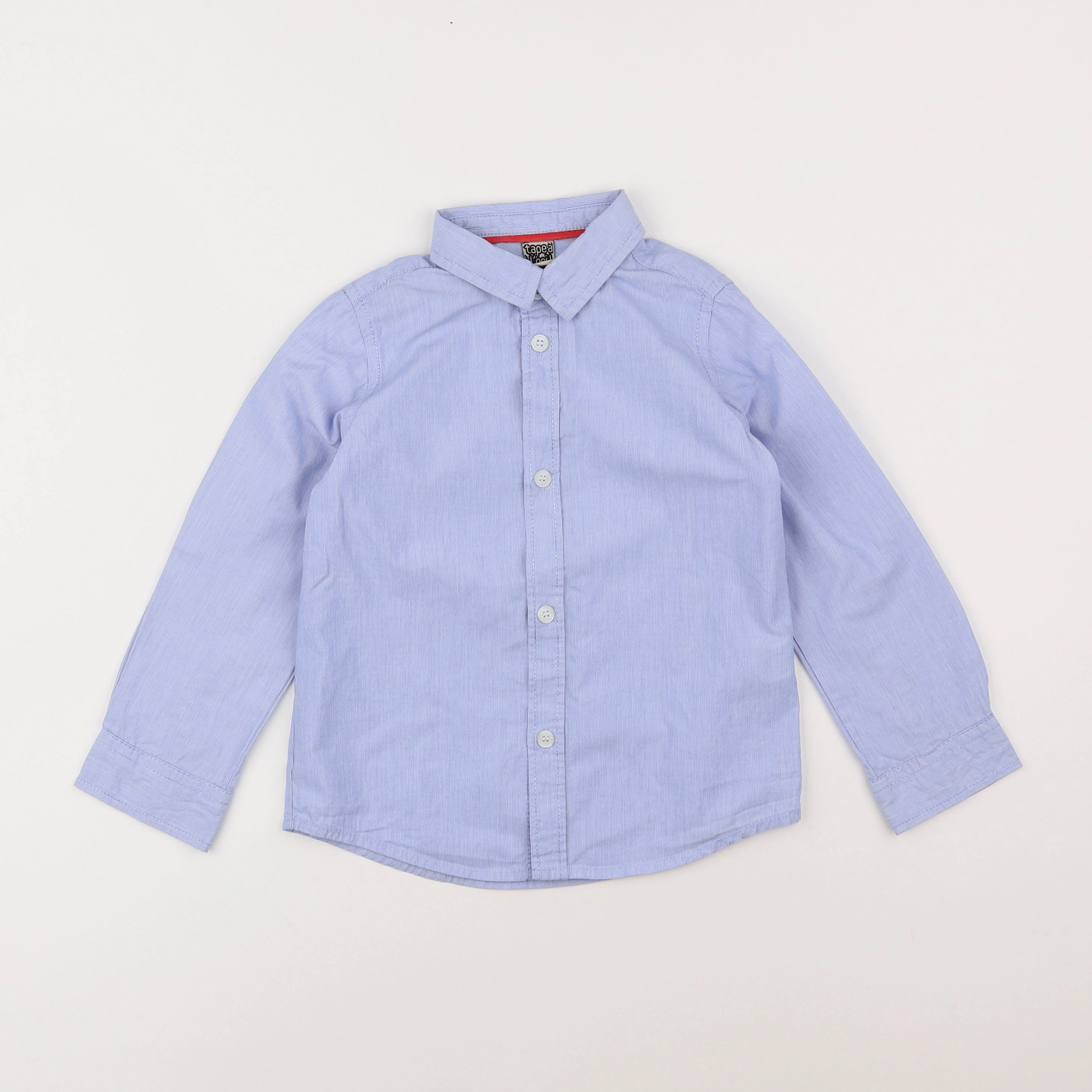 Tape à l'oeil - chemise bleu - 4 ans