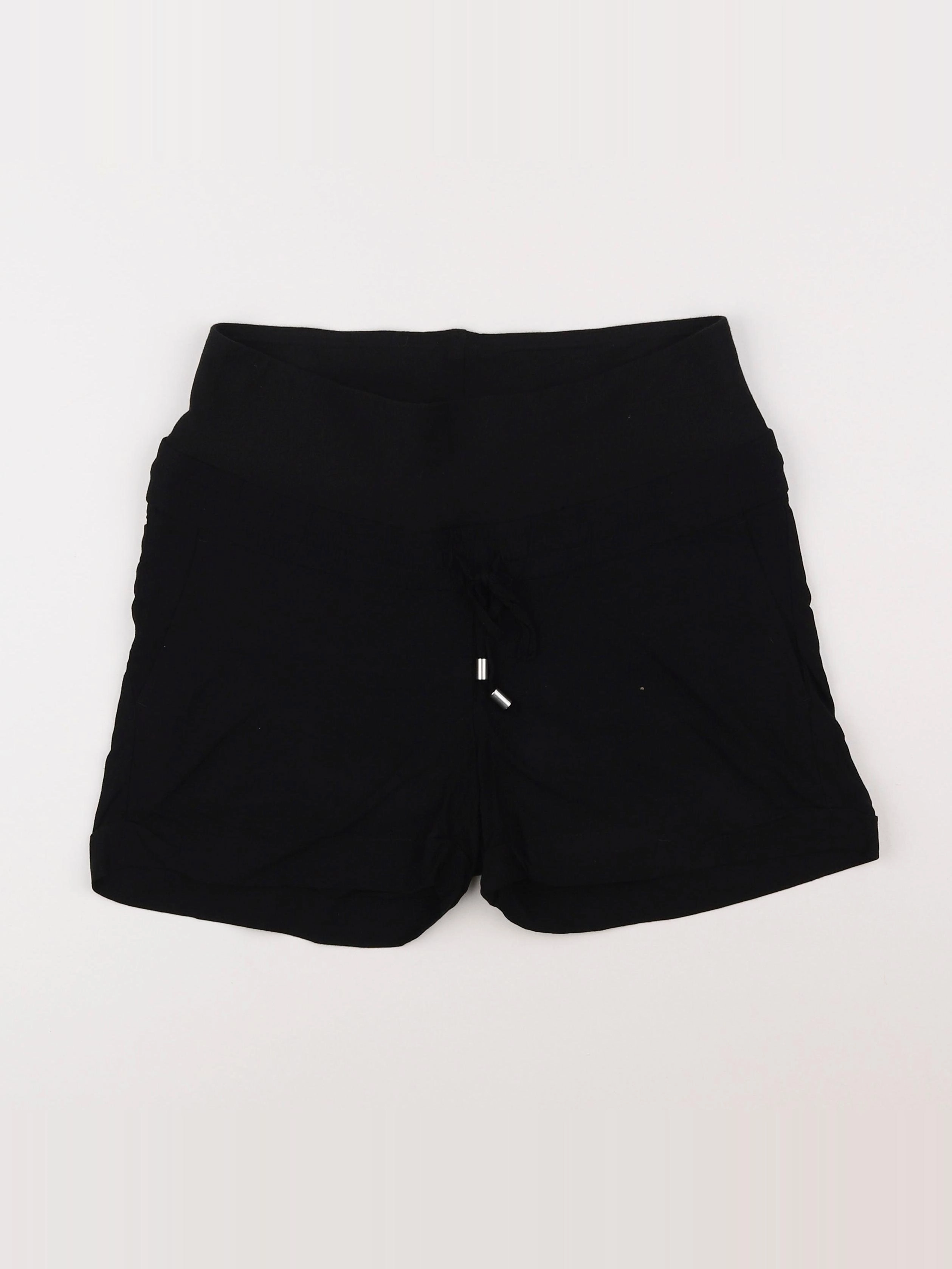 H&M - short grossesse noir - s