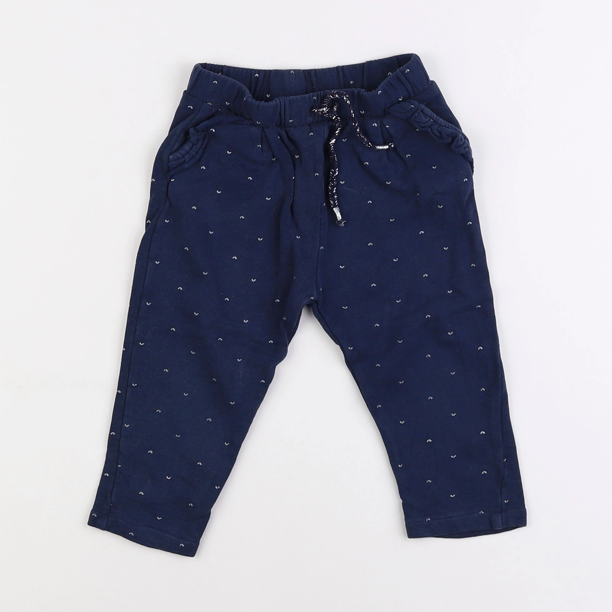 Vertbaudet - pantalon bleu - 2 ans