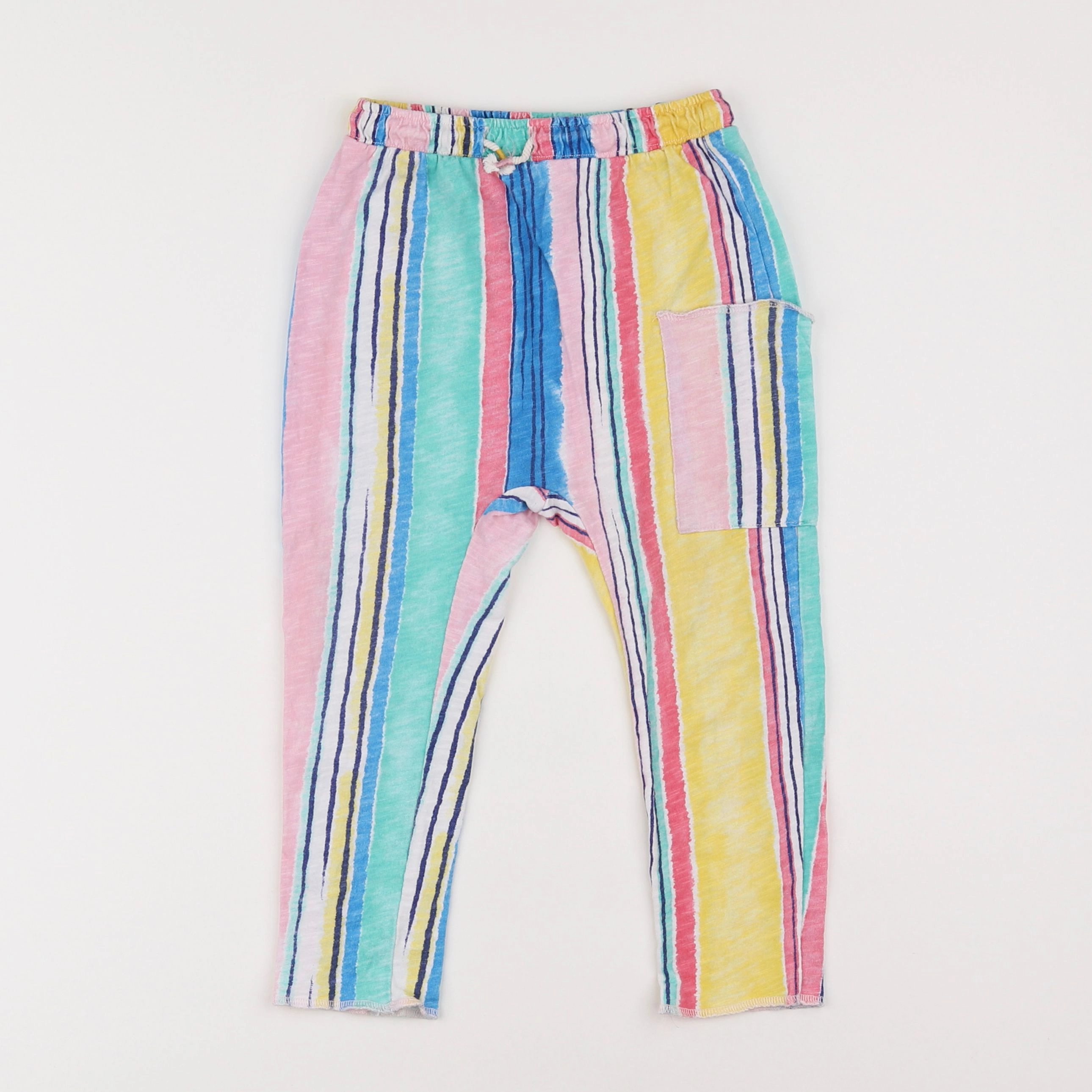 Zara - pantalon multicolore - 3/4 ans