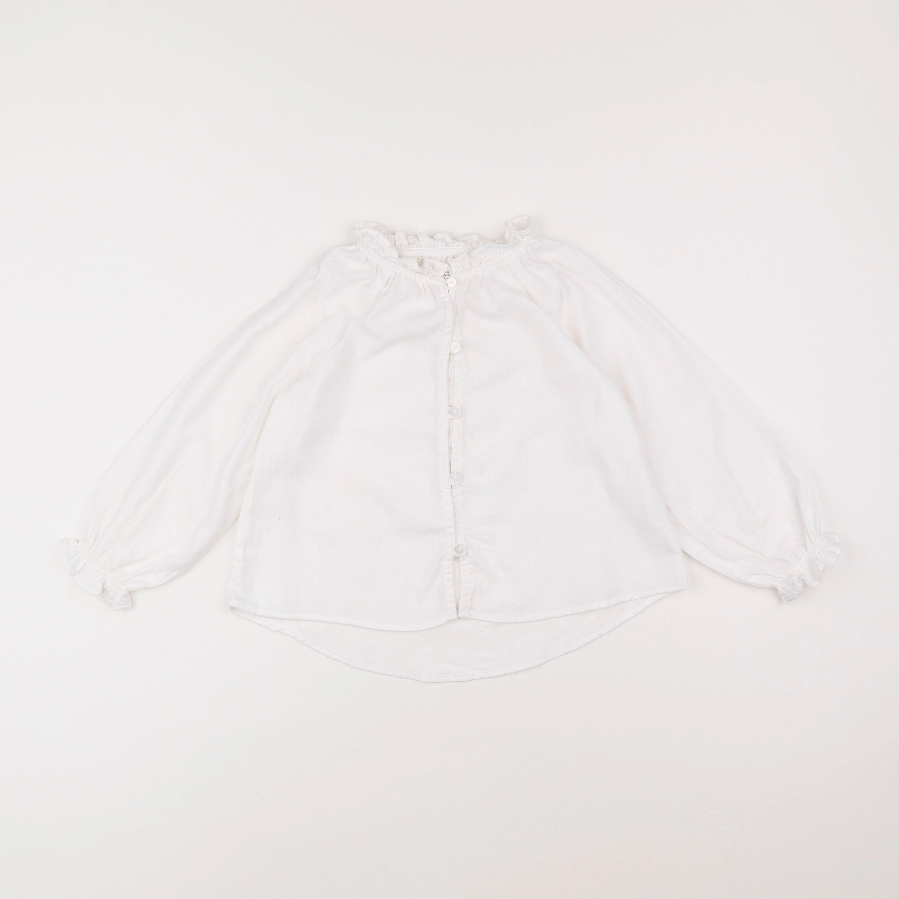 Zara - blouse blanc - 3/4 ans