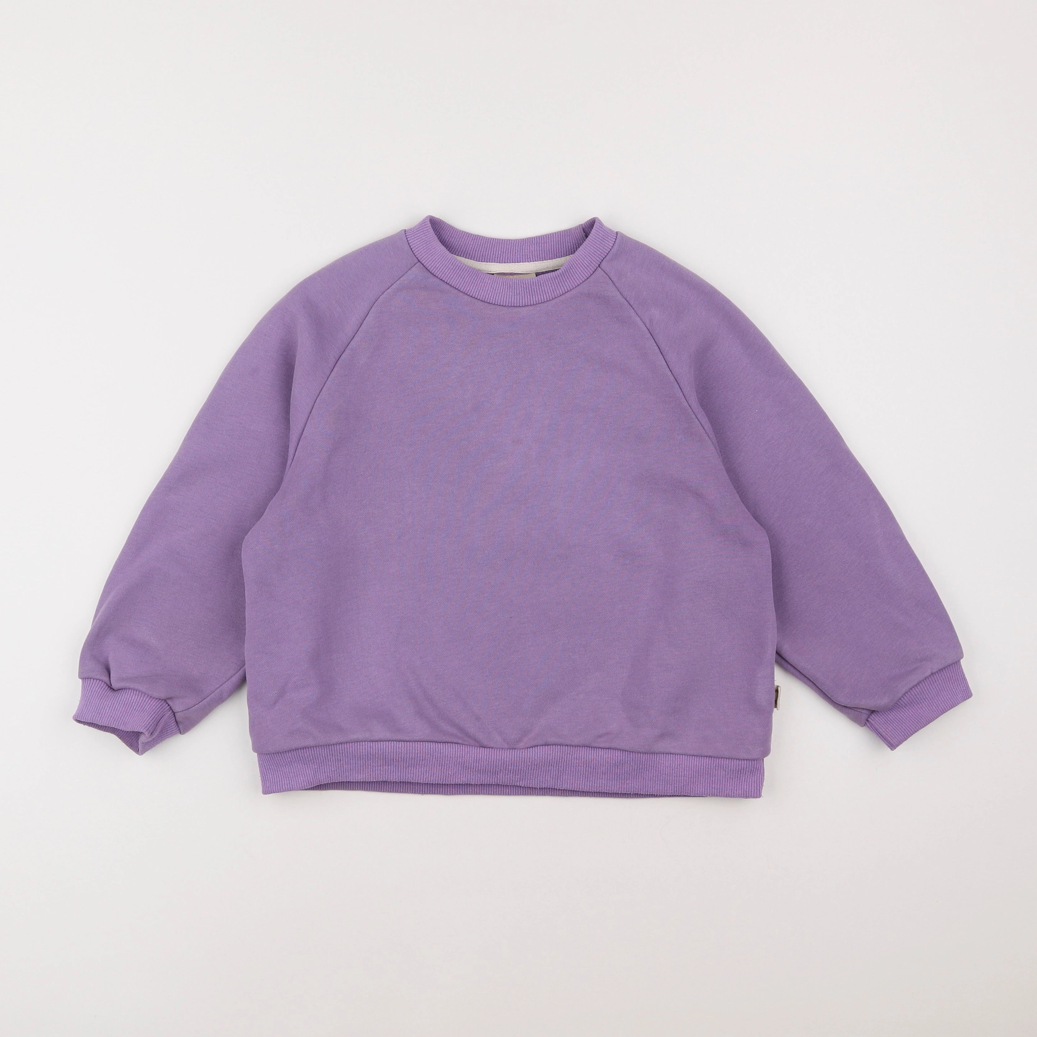 Gamin gamine - sweat violet - 6/8 ans