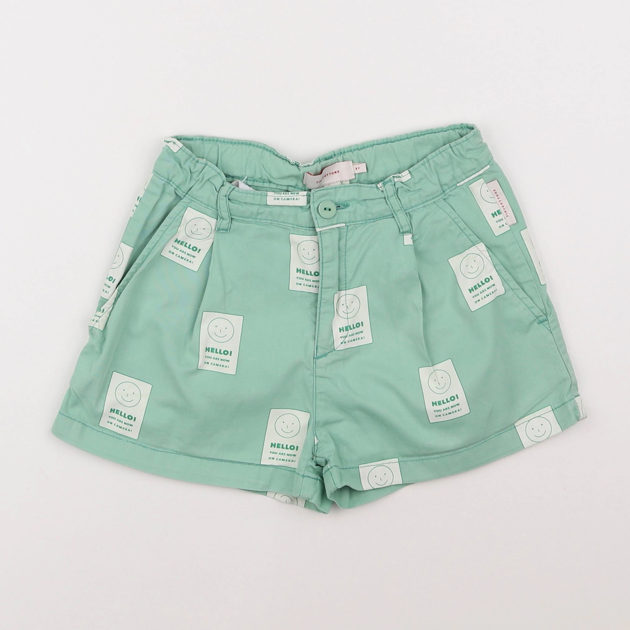 Tiny Cottons - short vert - 8 ans