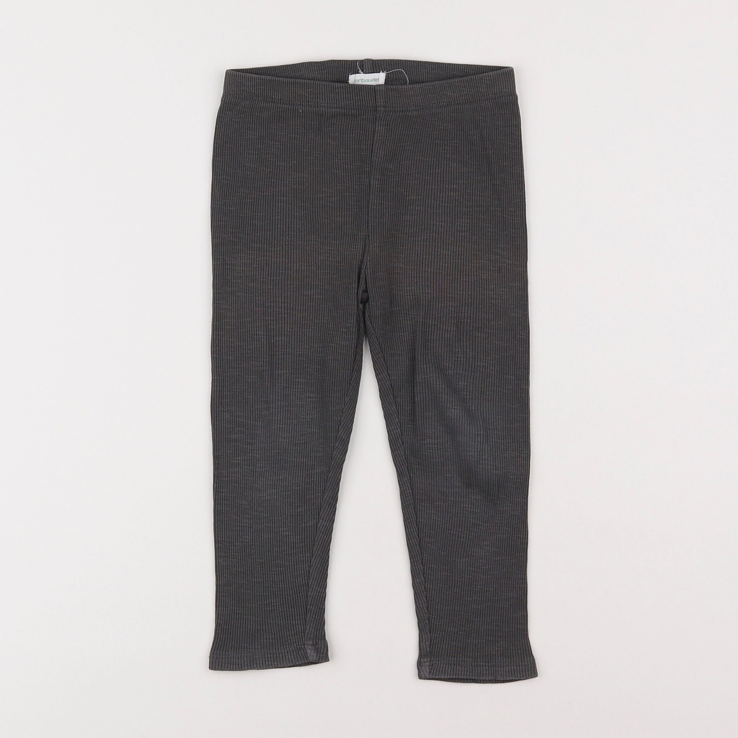 Vertbaudet - legging gris - 3 ans