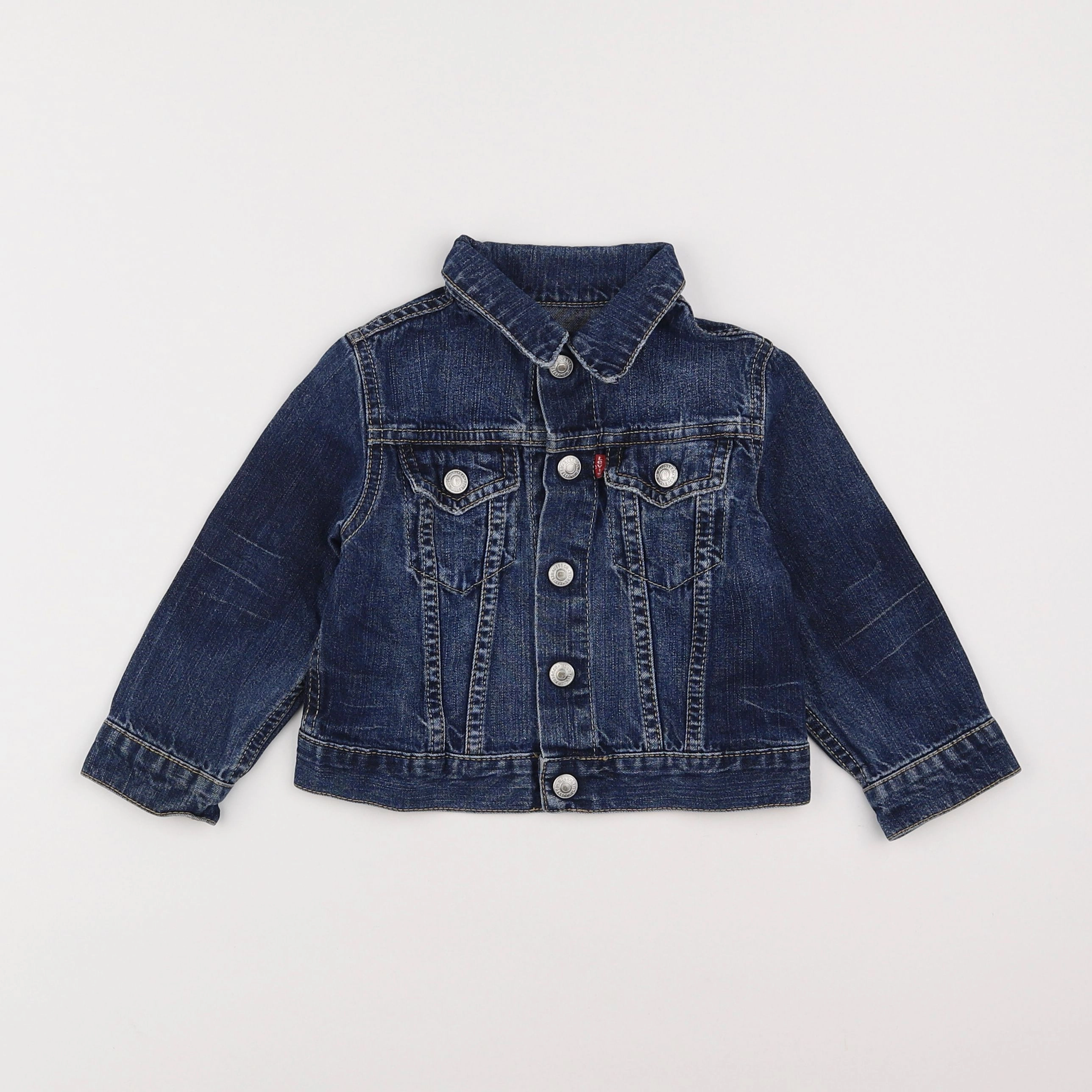 Levi's - veste bleu - 18 mois