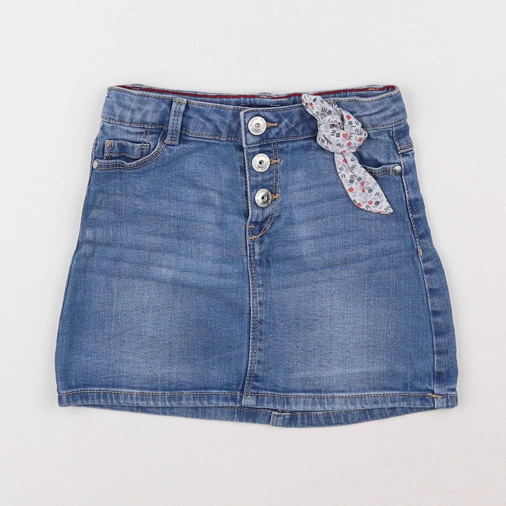 Okaidi - jupe bleu - 4 ans