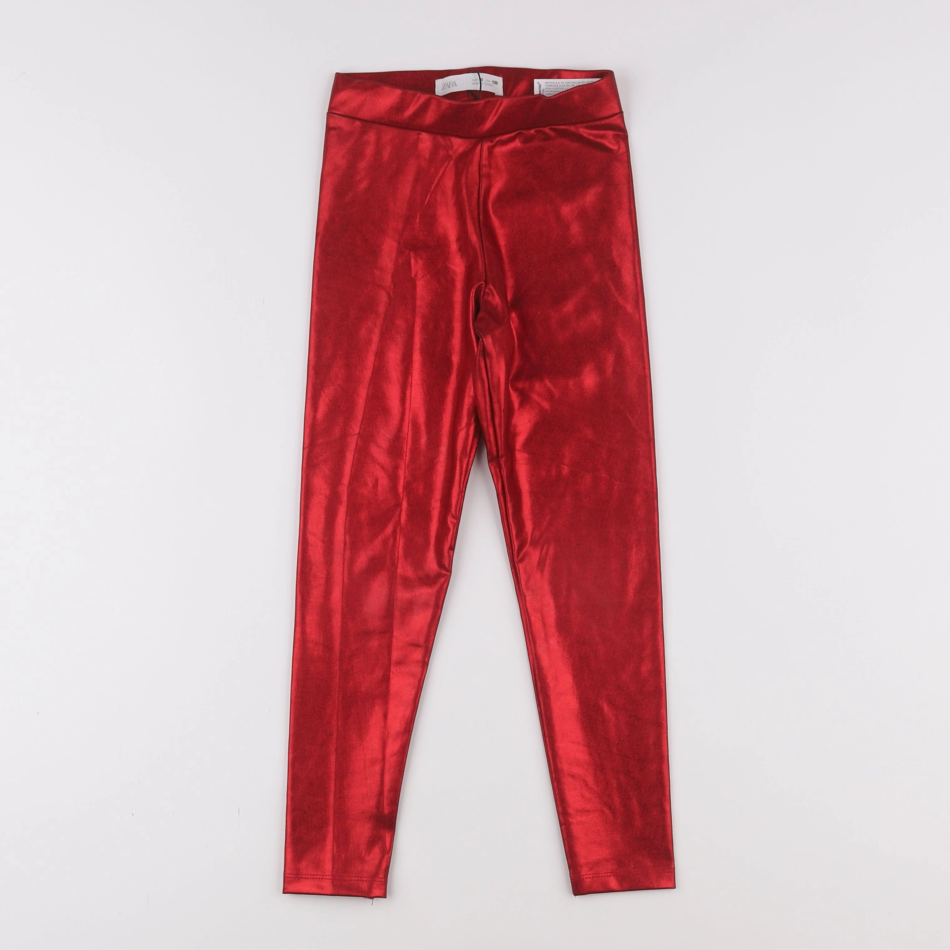 Zara - legging rouge - 8 ans