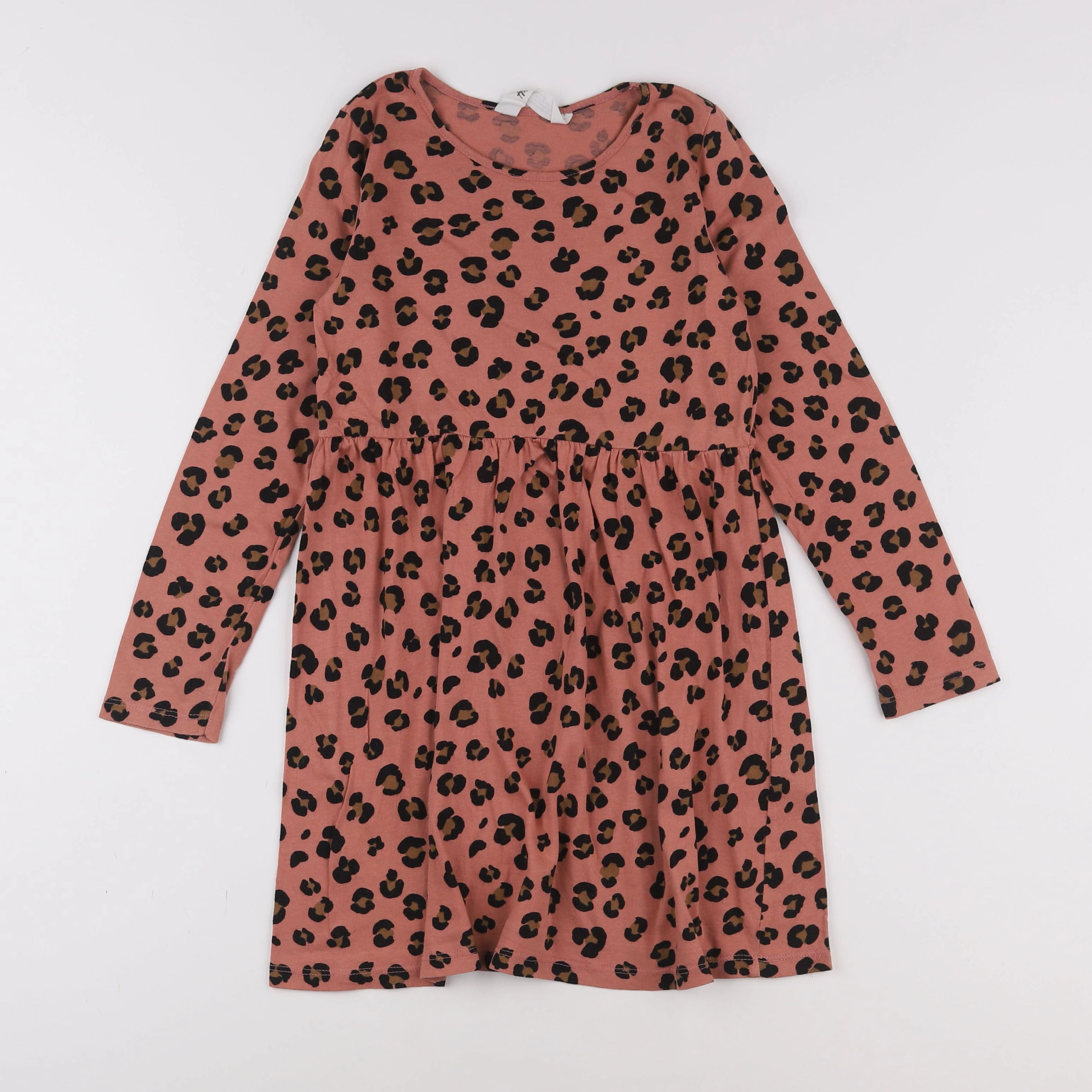 H&M - robe marron - 6/8 ans