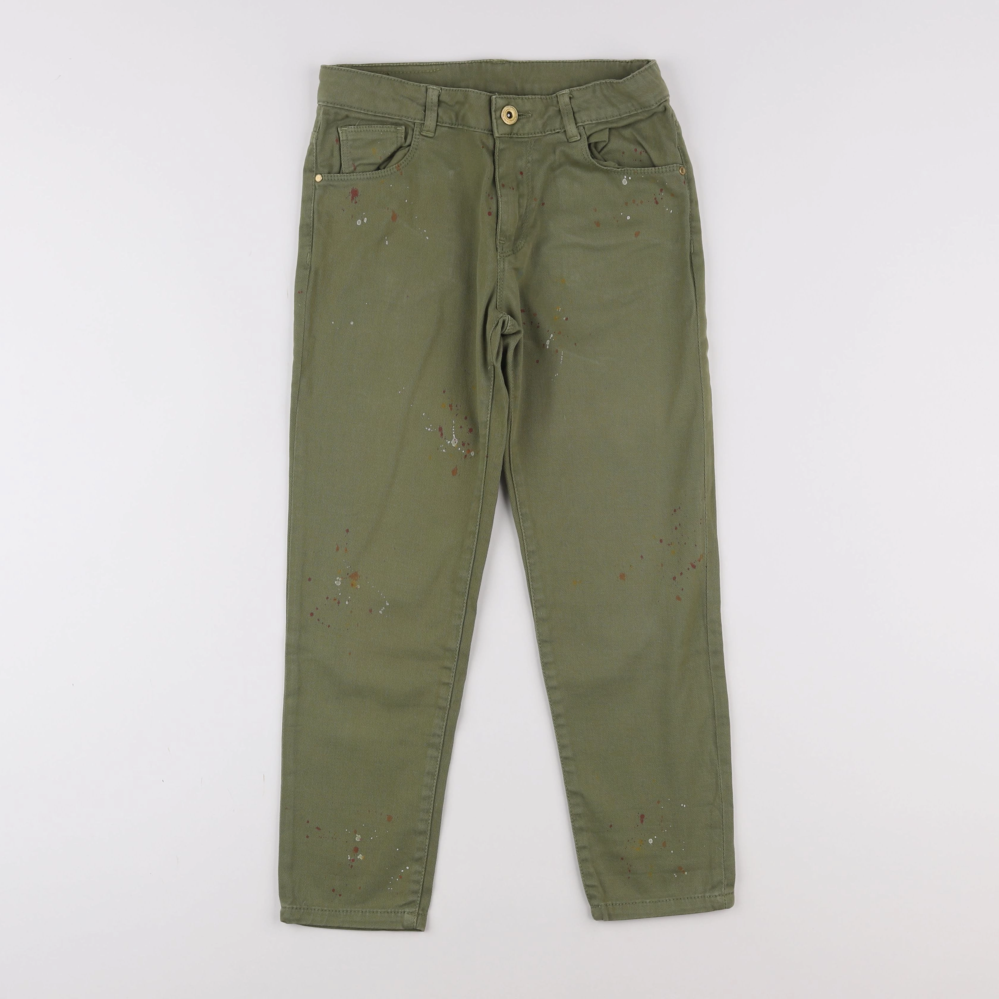 Zara - pantalon vert - 6/7 ans