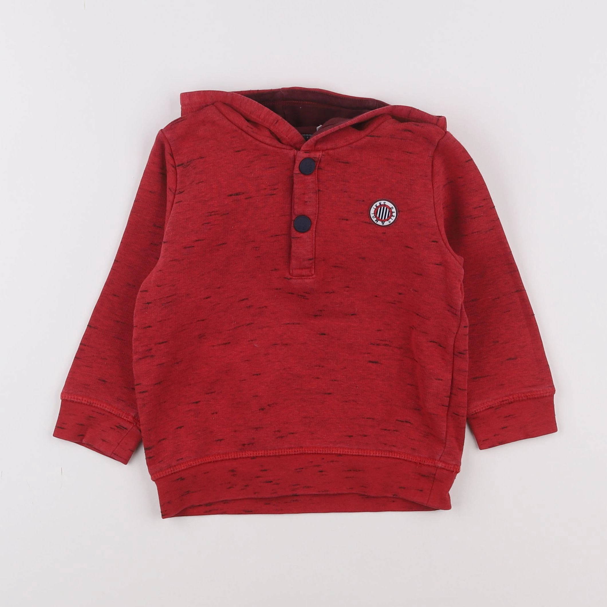 IKKS - sweat rouge - 2 ans