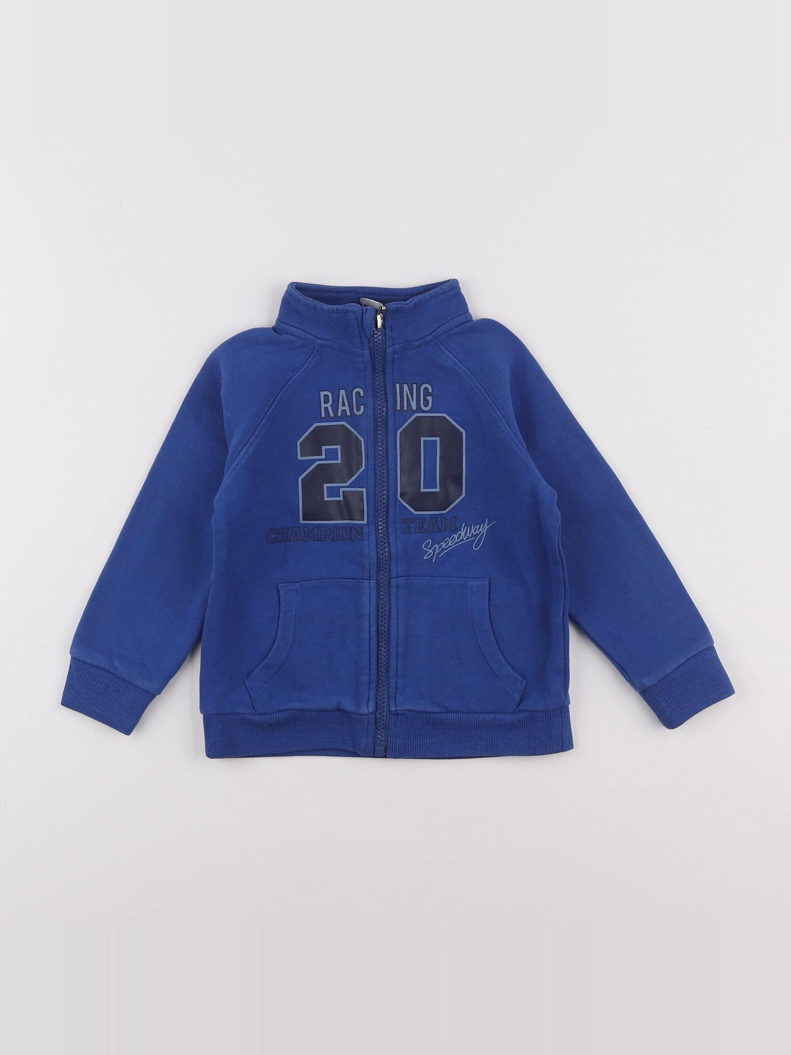 Vertbaudet - sweat bleu - 3 ans