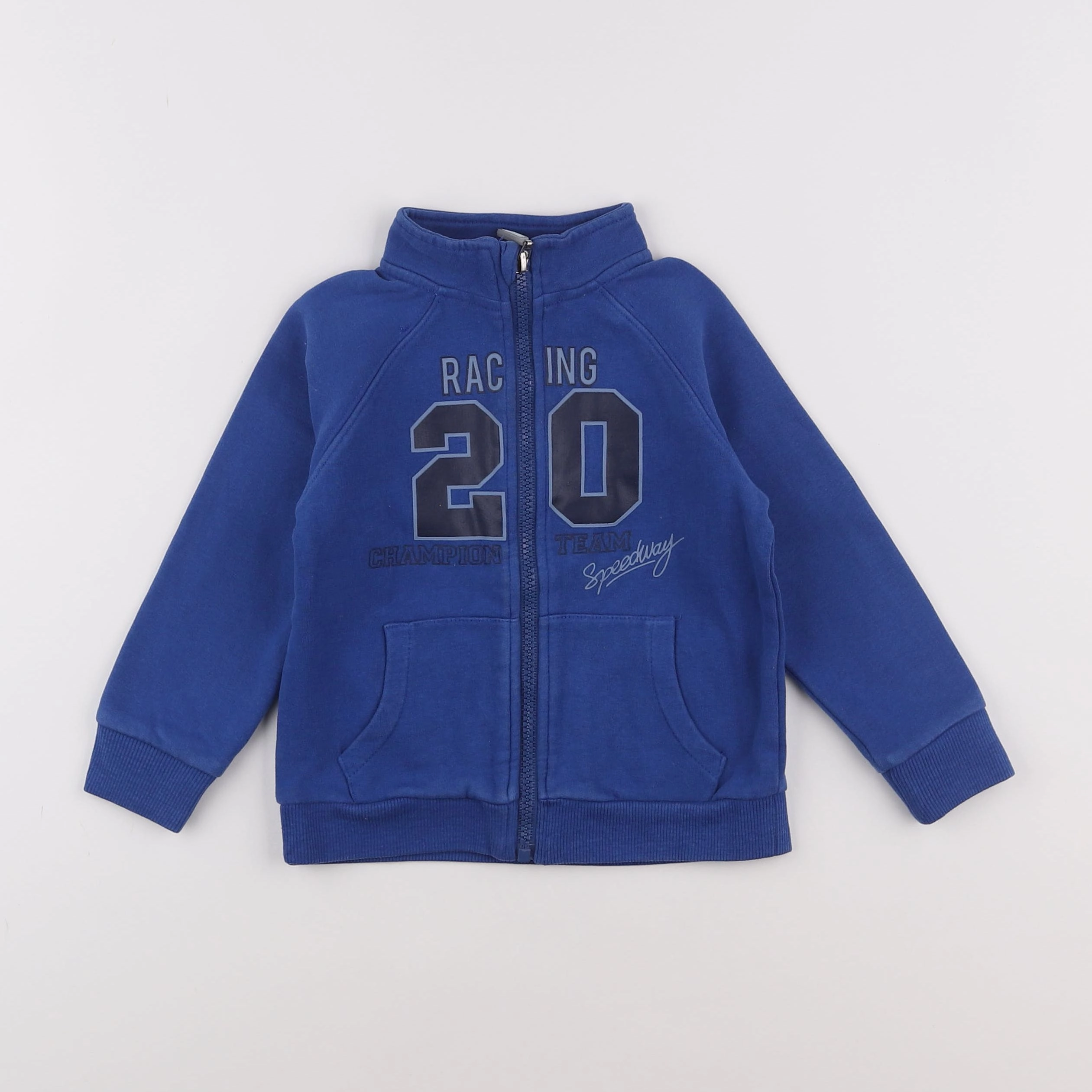 Vertbaudet - sweat bleu - 3 ans