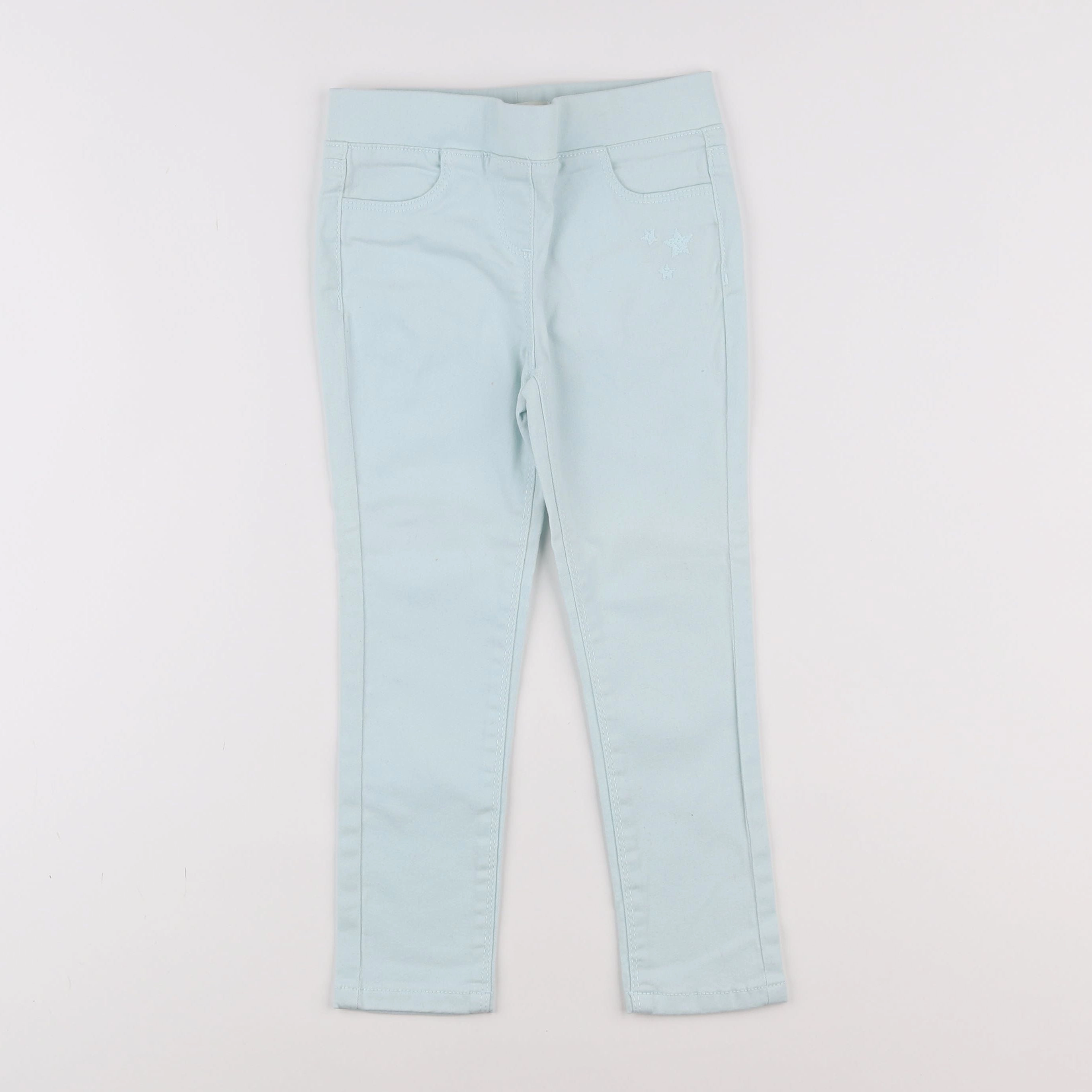 Vertbaudet - jegging bleu - 5 ans