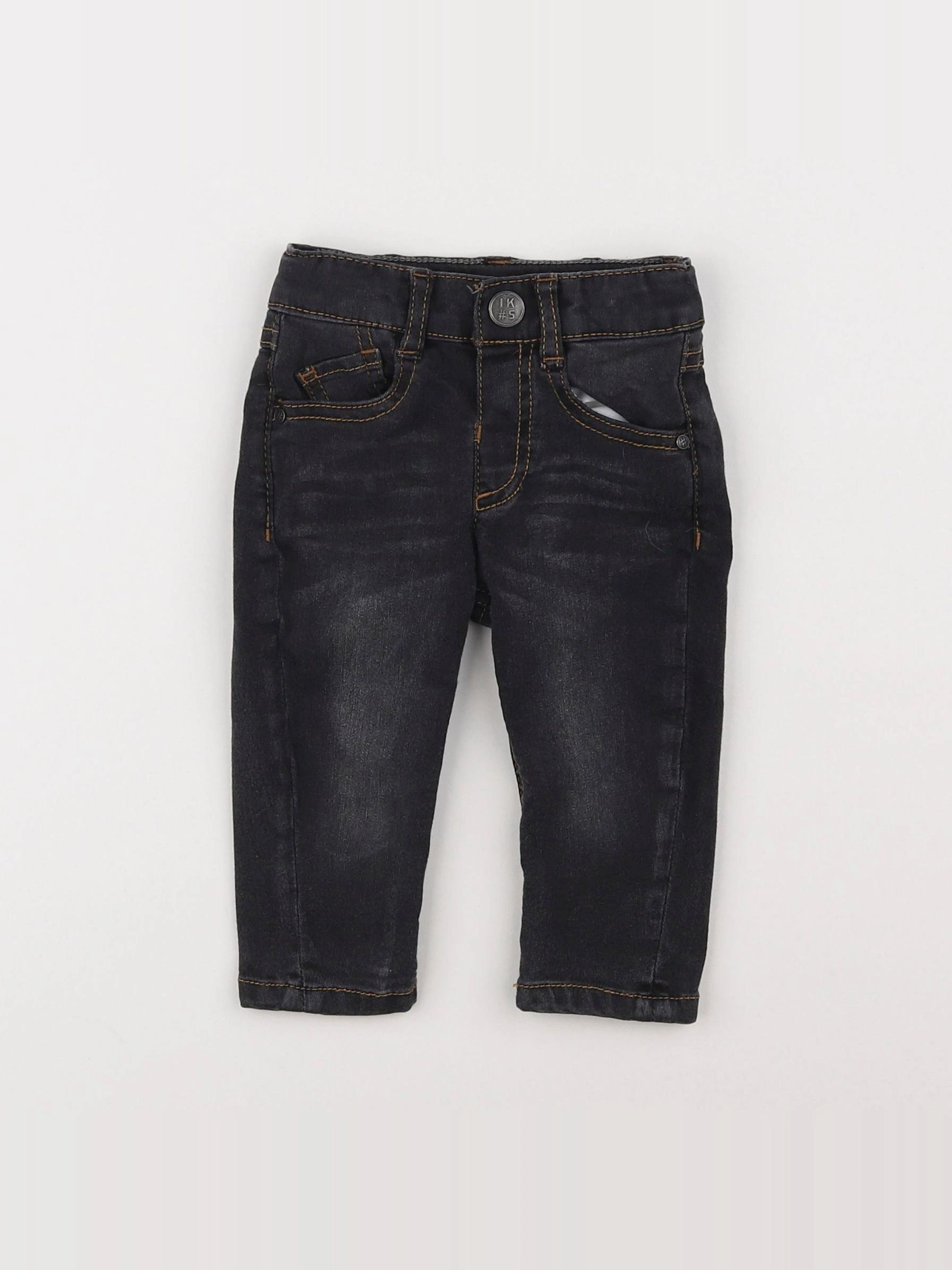 IKKS - jean gris - 6 mois