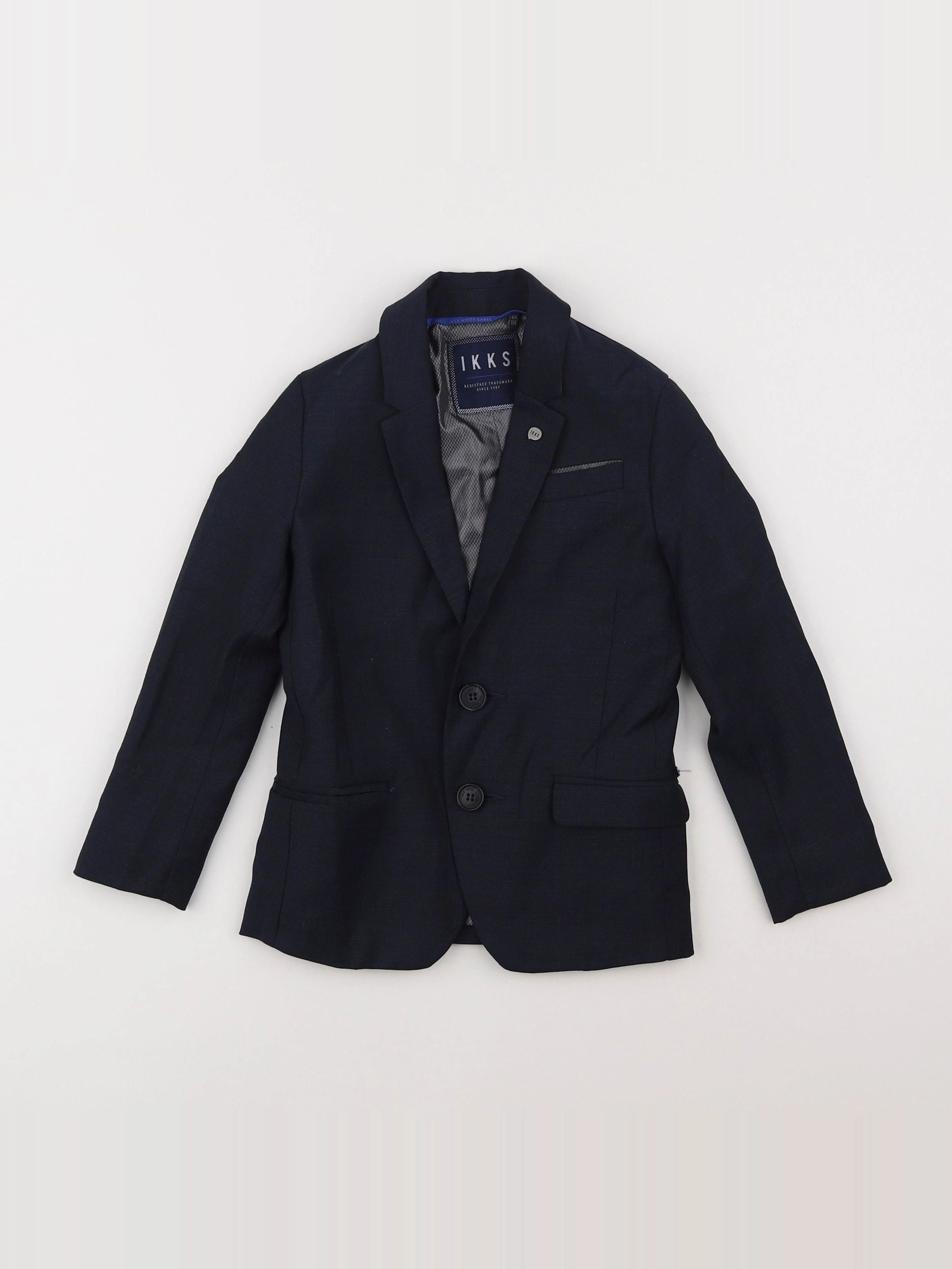 IKKS - veste bleu - 6 ans