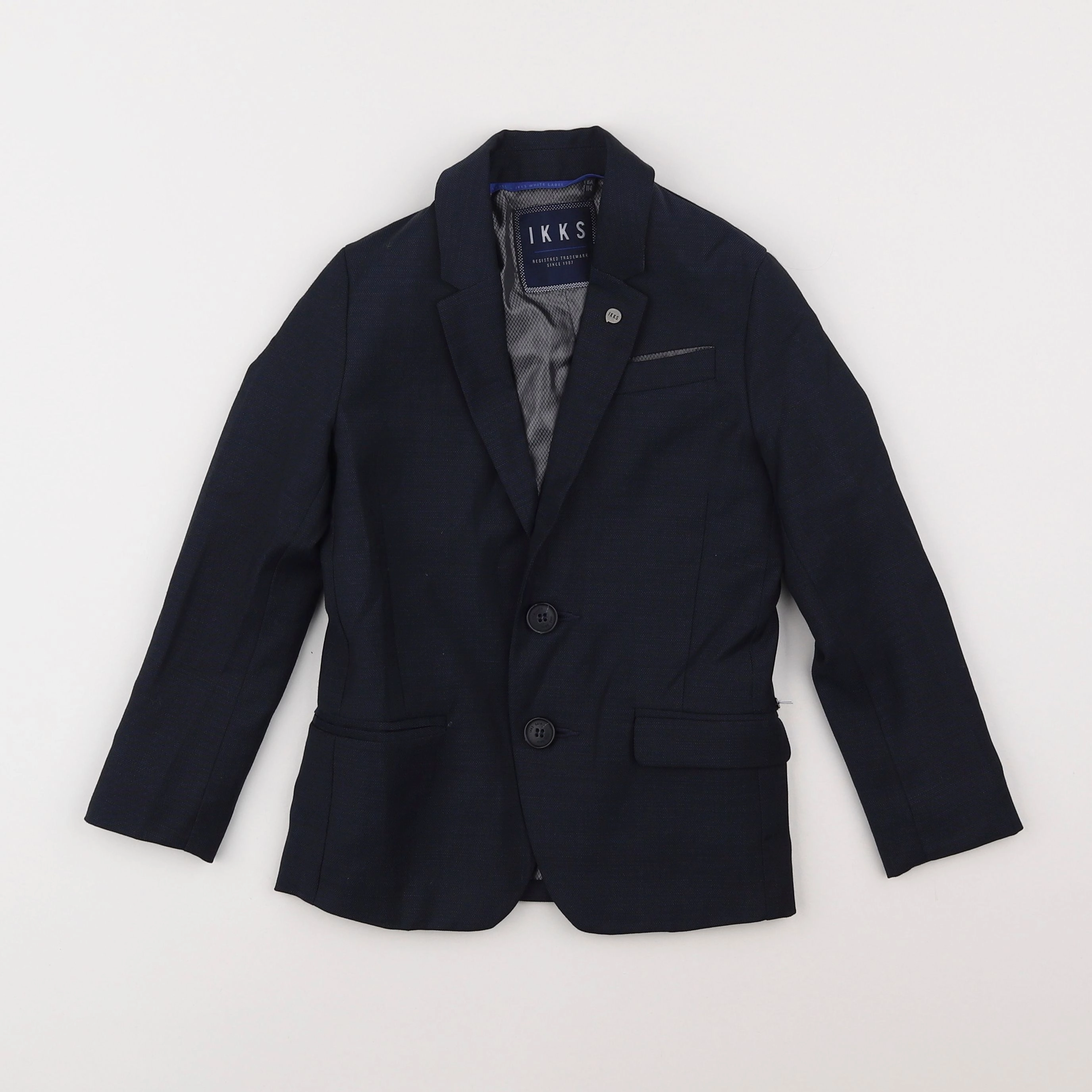 IKKS - veste bleu - 6 ans