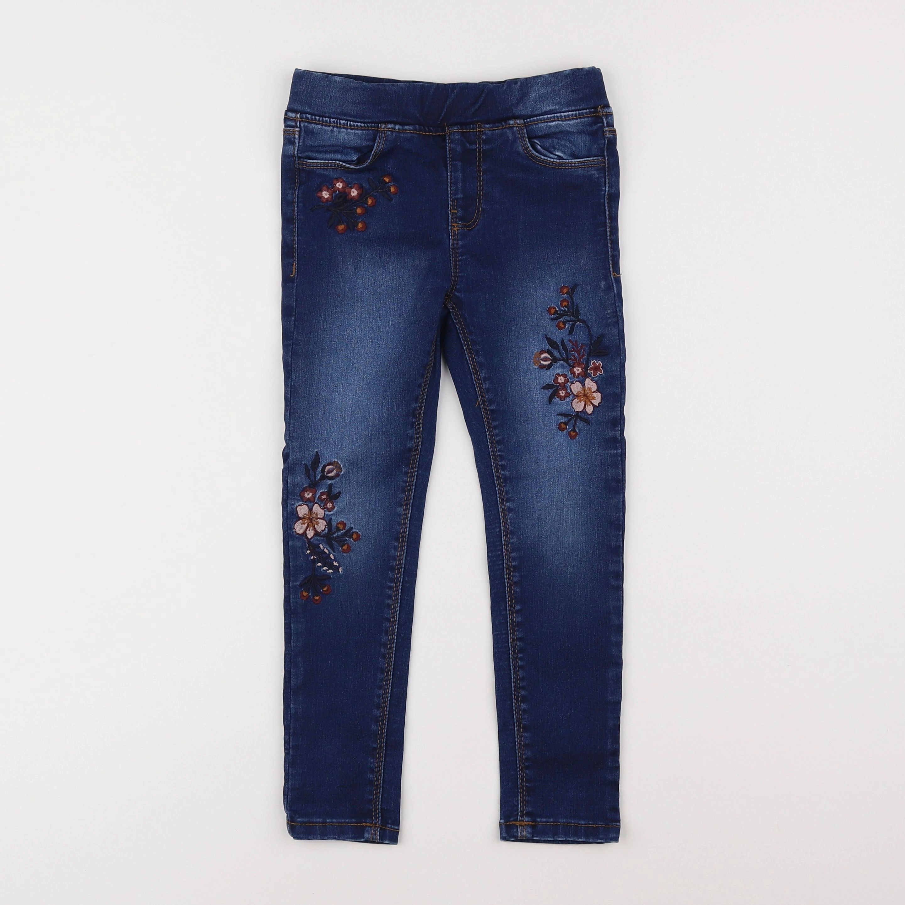 Vertbaudet - jegging bleu - 5 ans