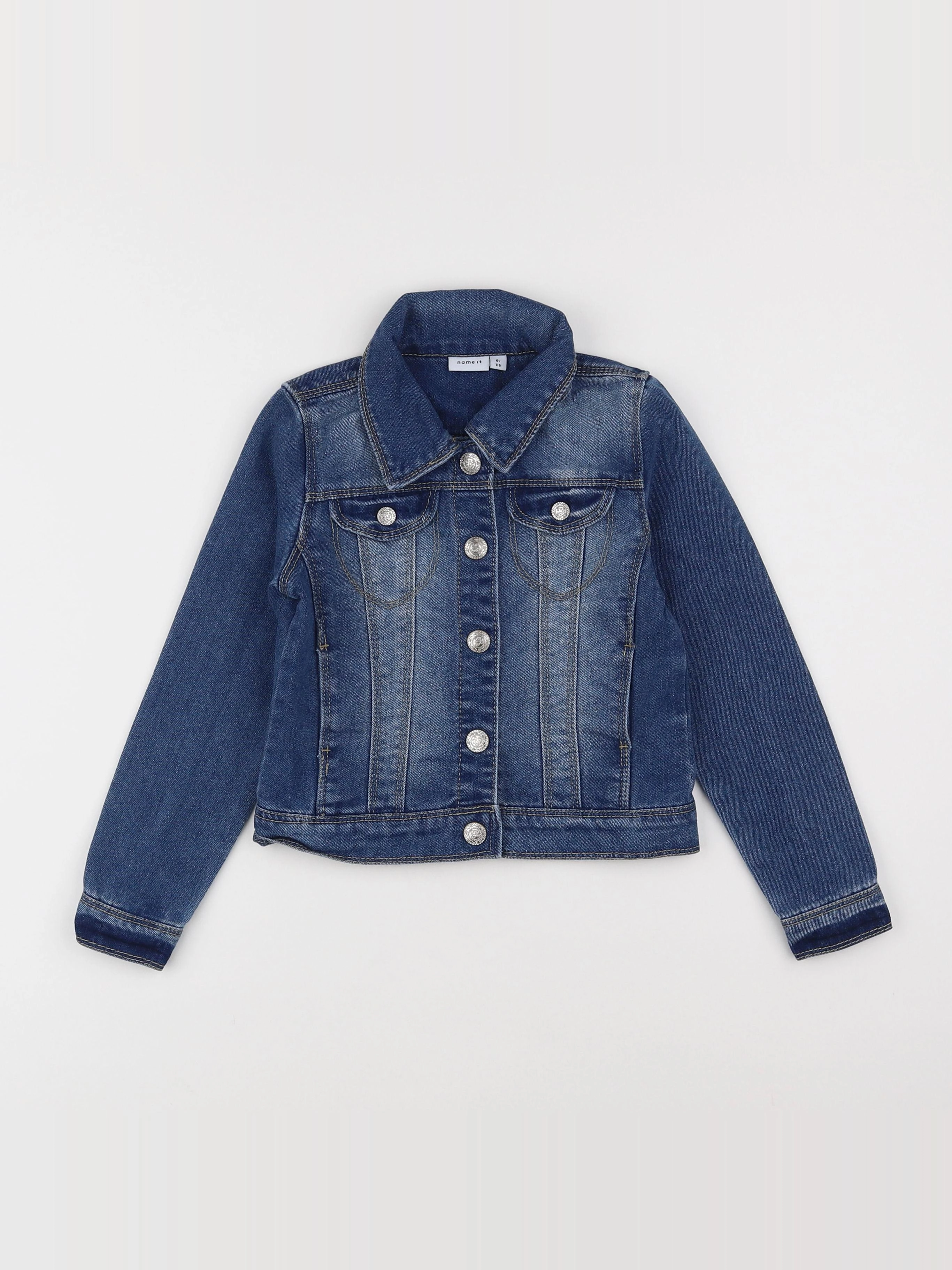 Name it - veste bleu - 6 ans