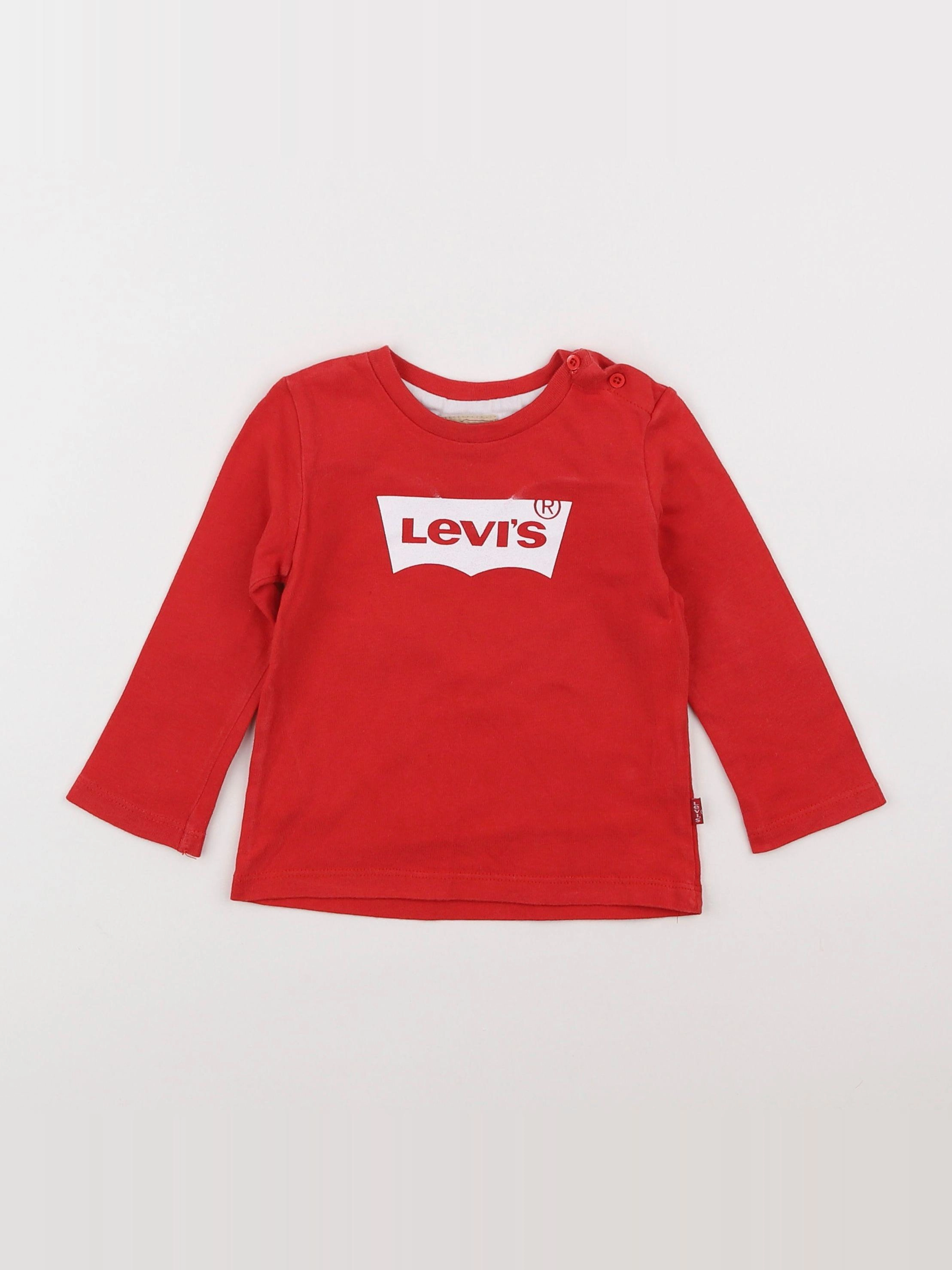 Levi's - tee-shirt rouge - 18 mois