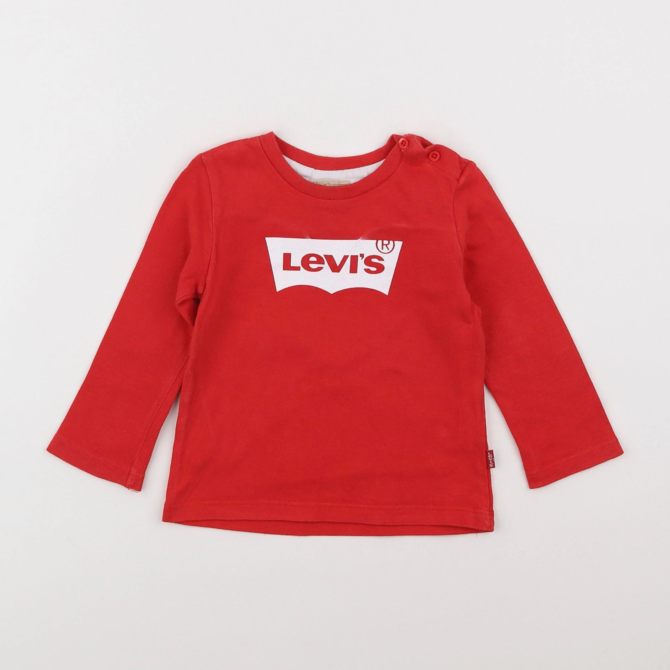 Levi's - tee-shirt rouge - 18 mois