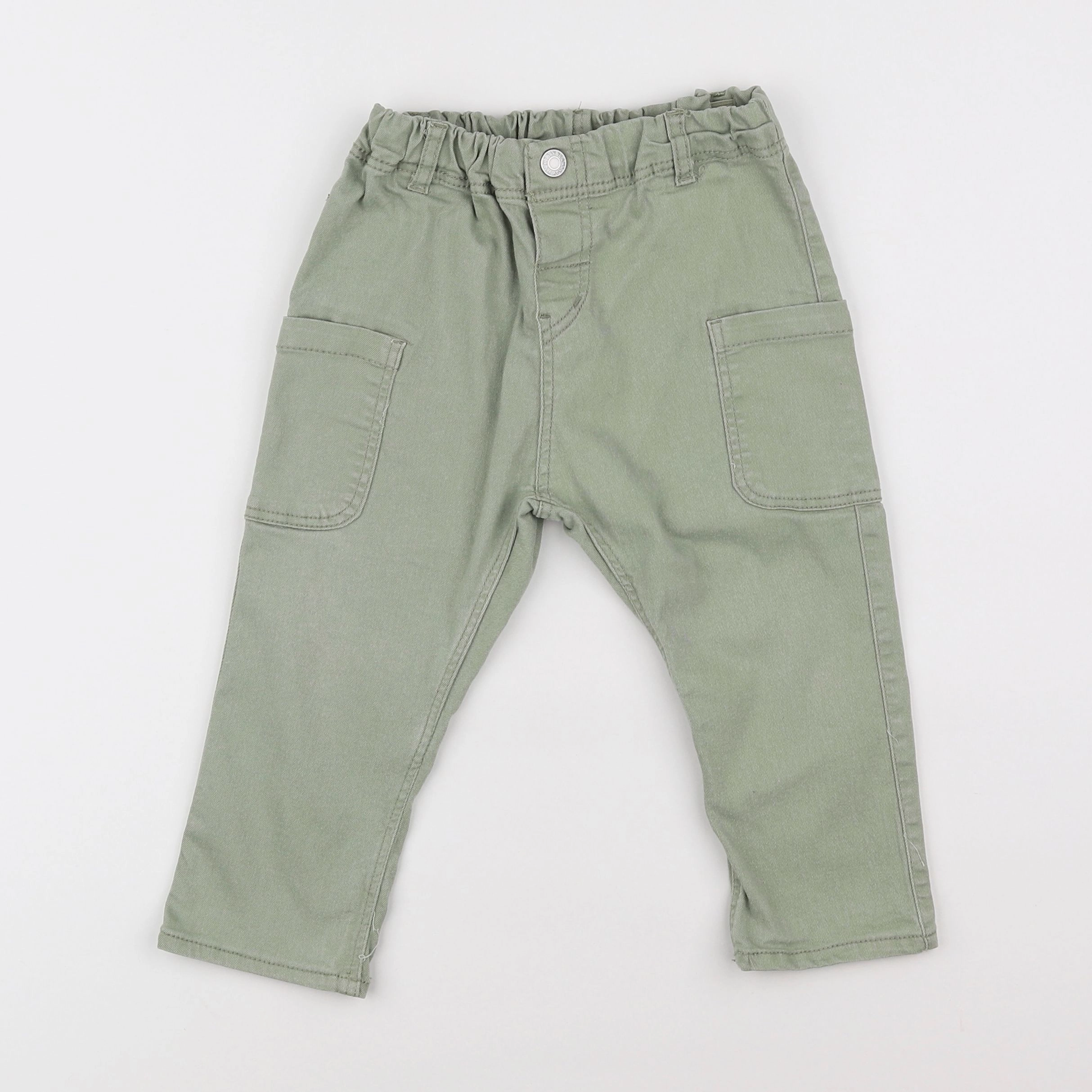 H&M - sarouel vert - 18 mois à 2 ans