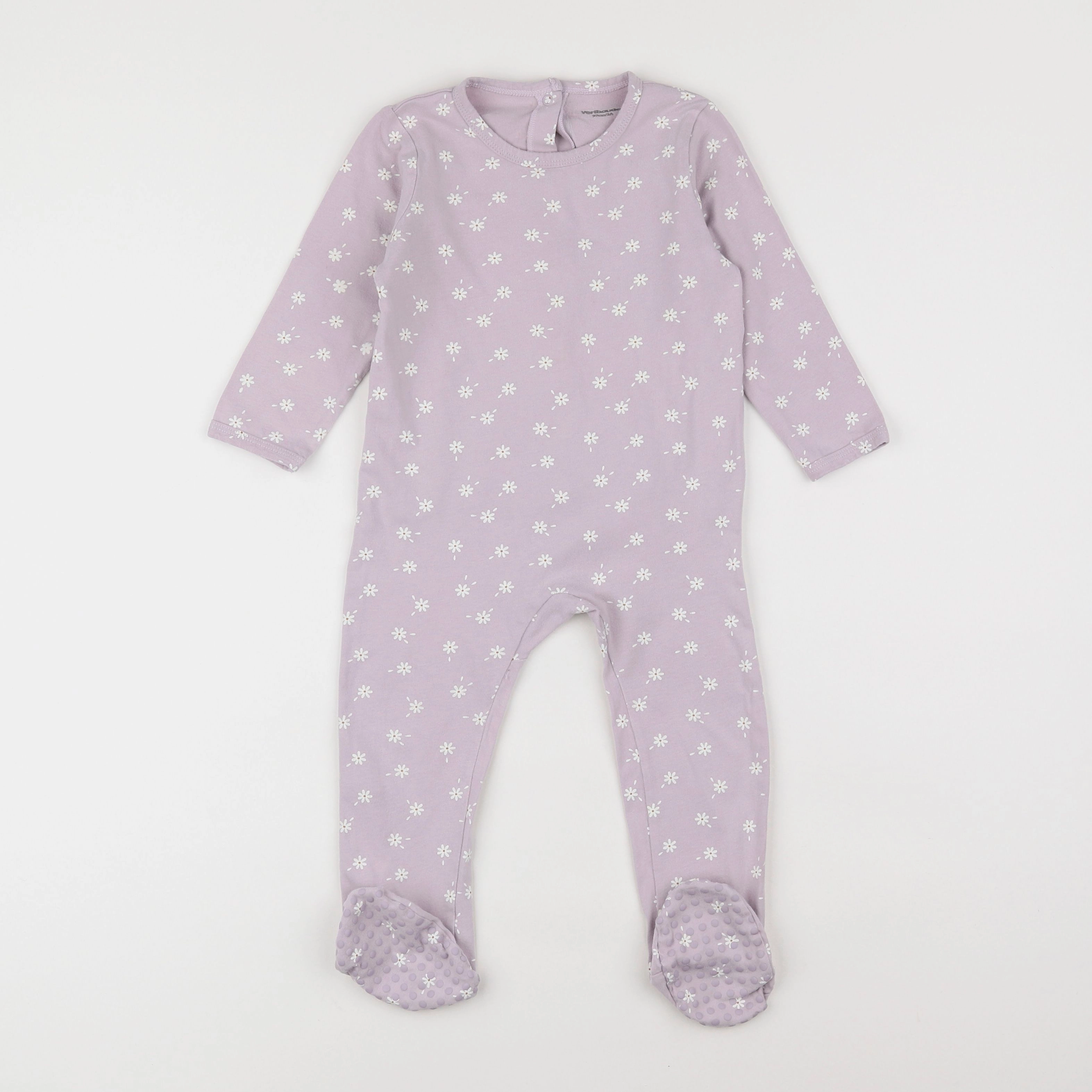 Vertbaudet - pyjama coton violet - 3 ans