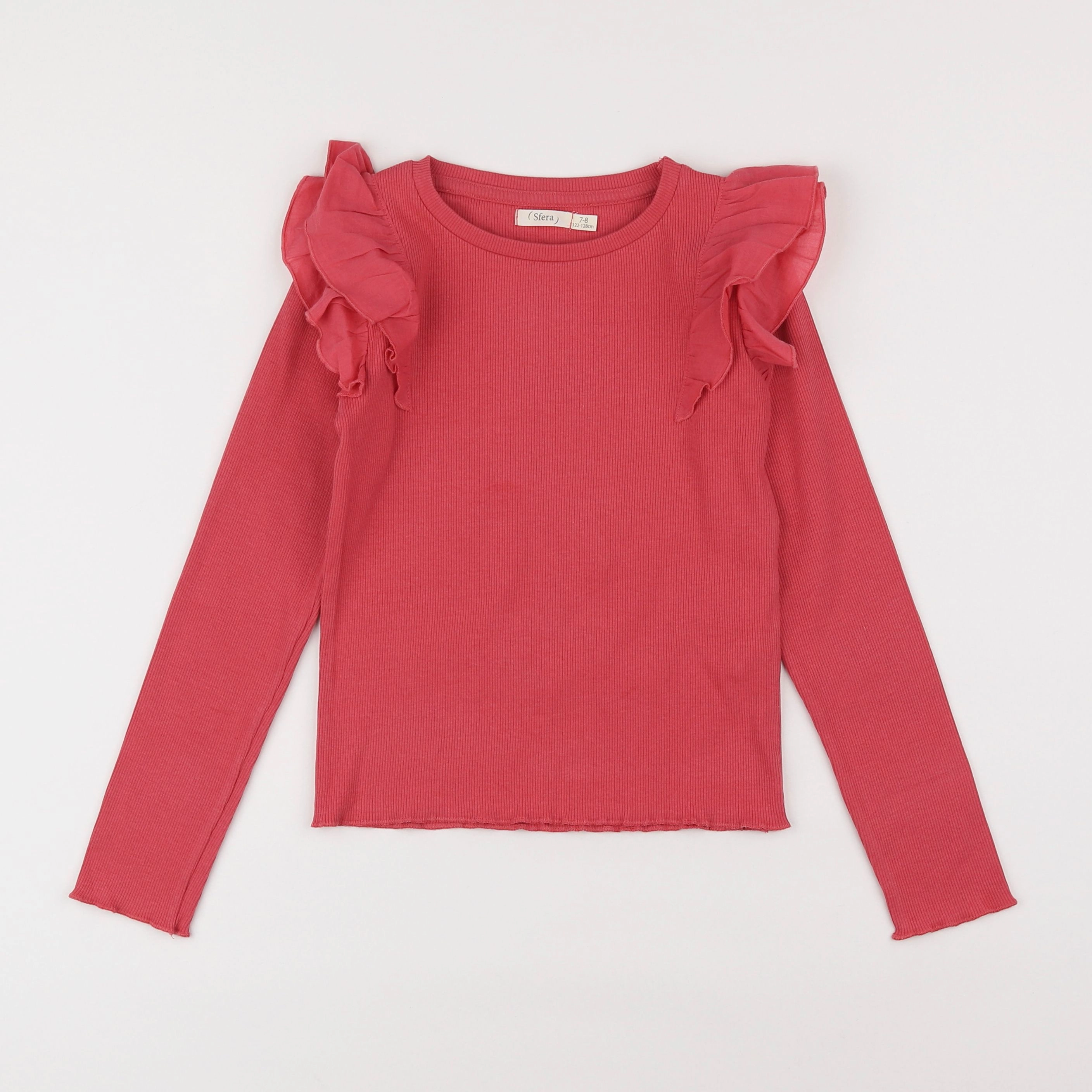 Sfera - tee-shirt rose - 7/8 ans