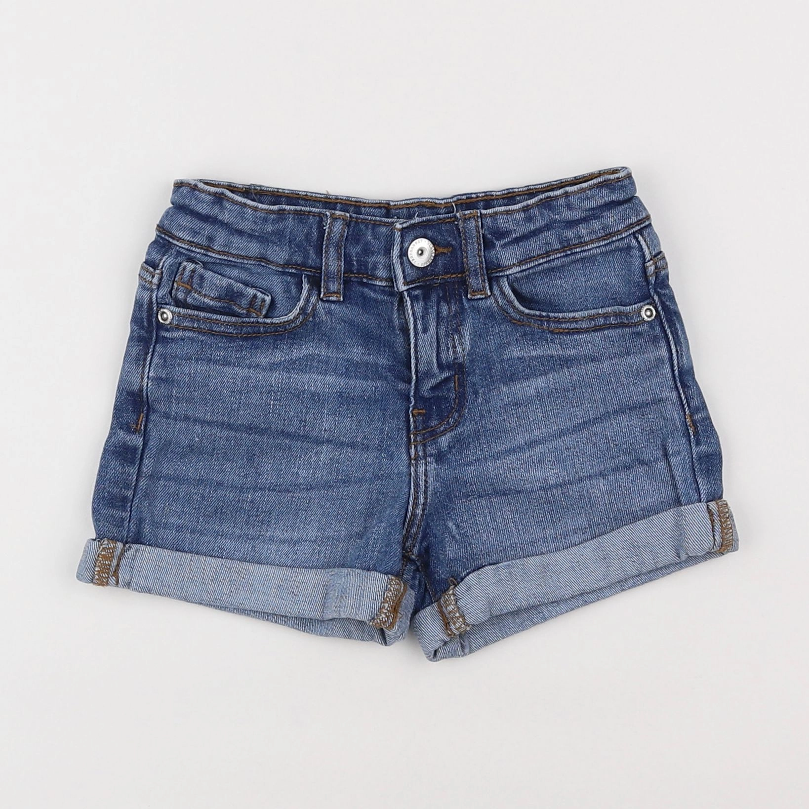 Vertbaudet - short bleu - 5 ans