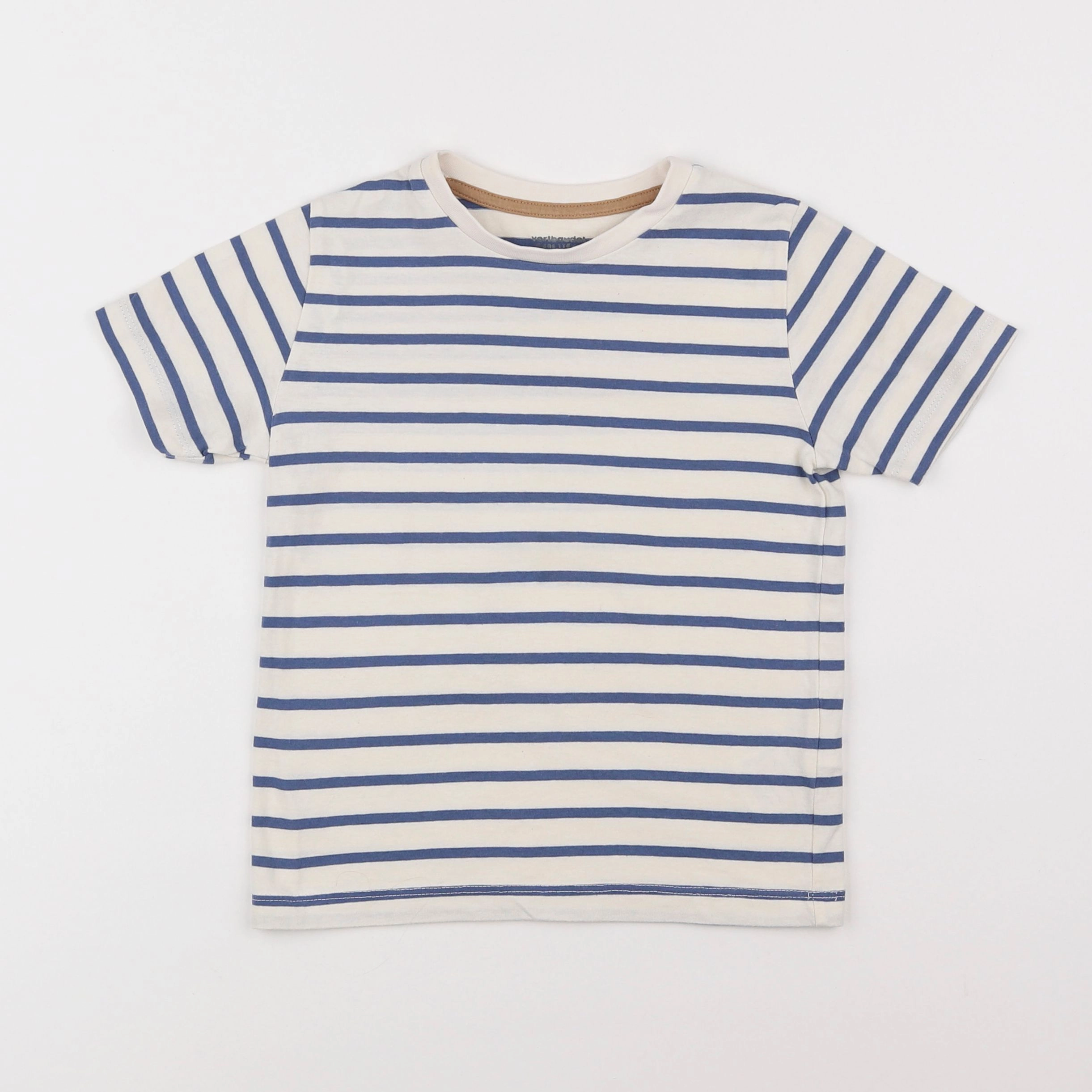 Vertbaudet - tee-shirt bleu - 6 ans