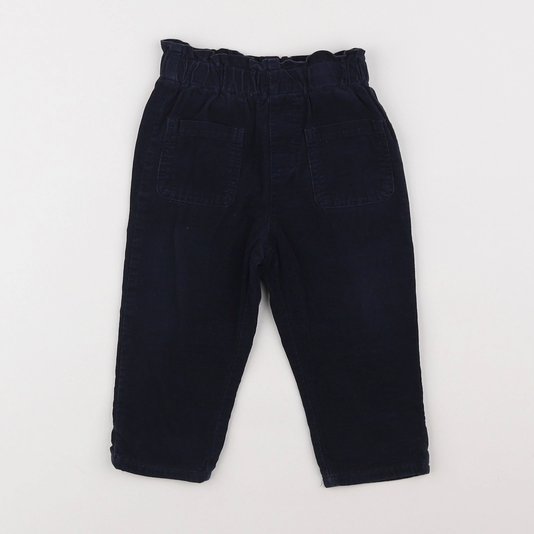 Boutchou - pantalon bleu - 12 mois