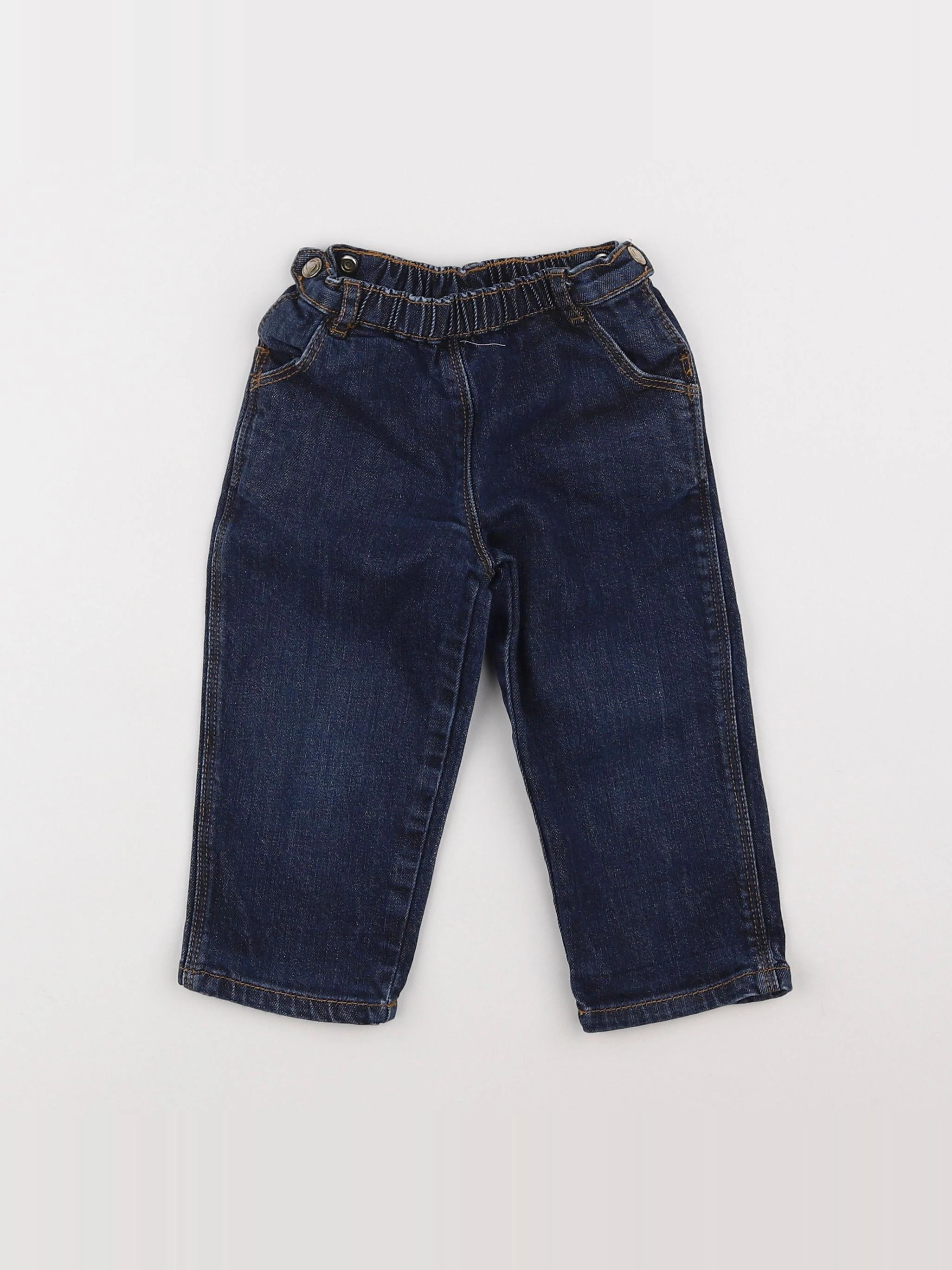 Petit Bateau - jean bleu - 18 mois