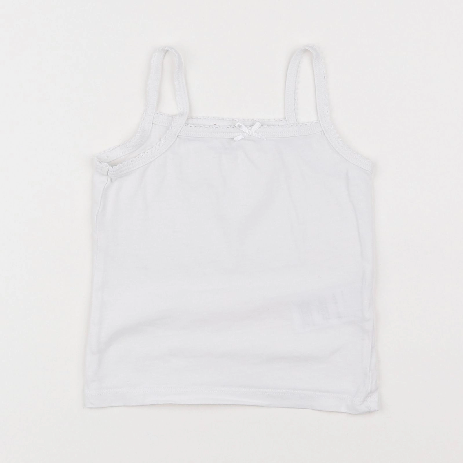 Vertbaudet - maillot de corps blanc - 3 ans