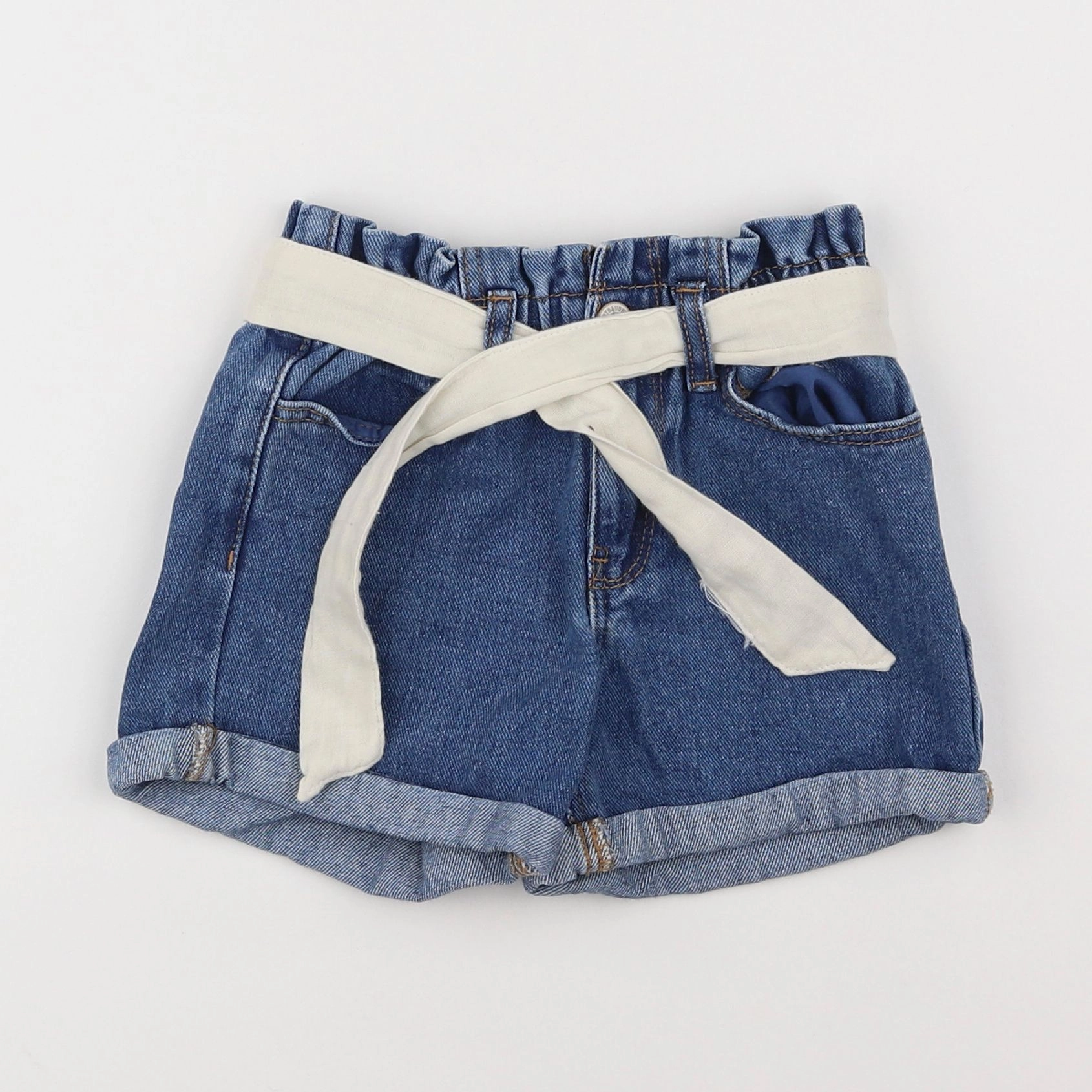 Vertbaudet - short bleu - 4 ans