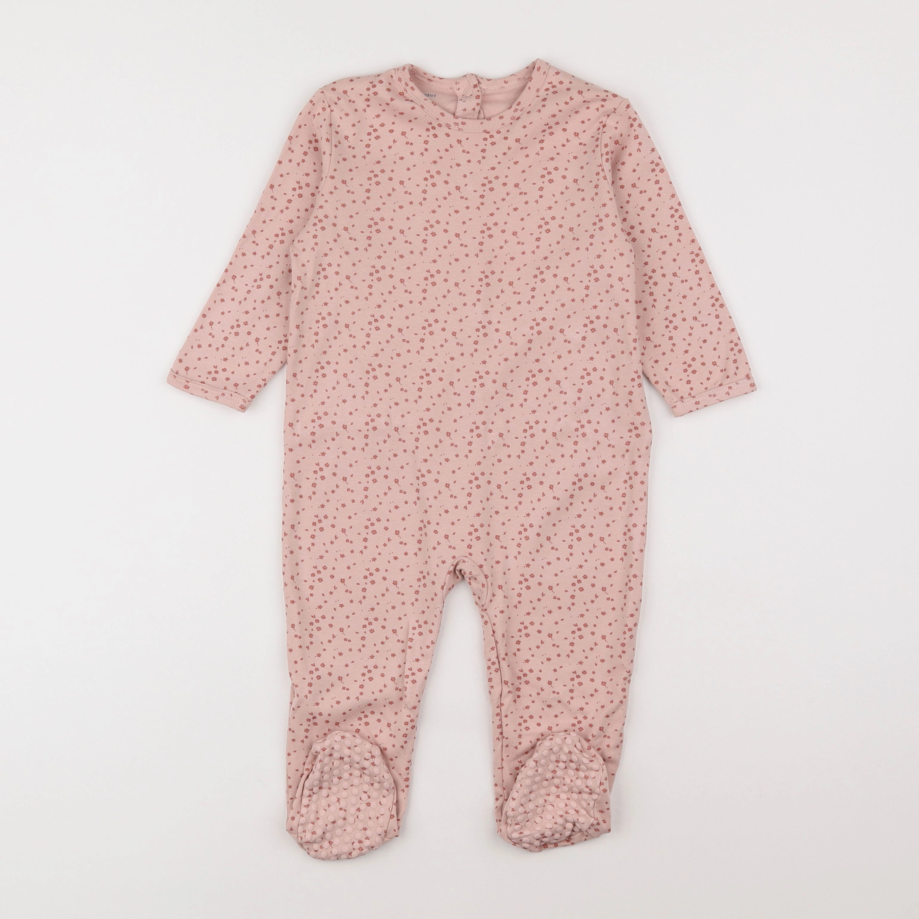 Vertbaudet - pyjama coton rose - 18 mois