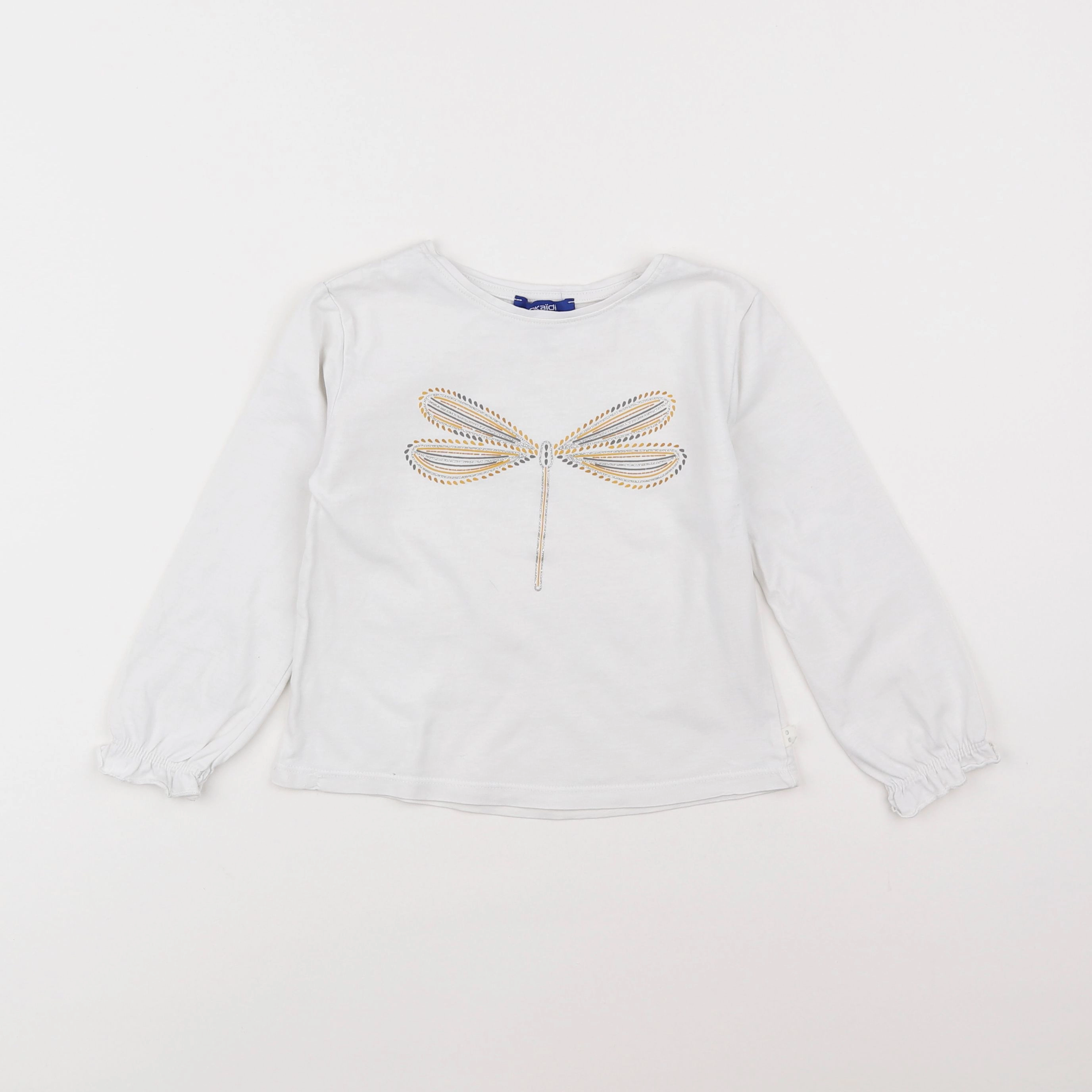 Okaidi - tee-shirt blanc - 4 ans