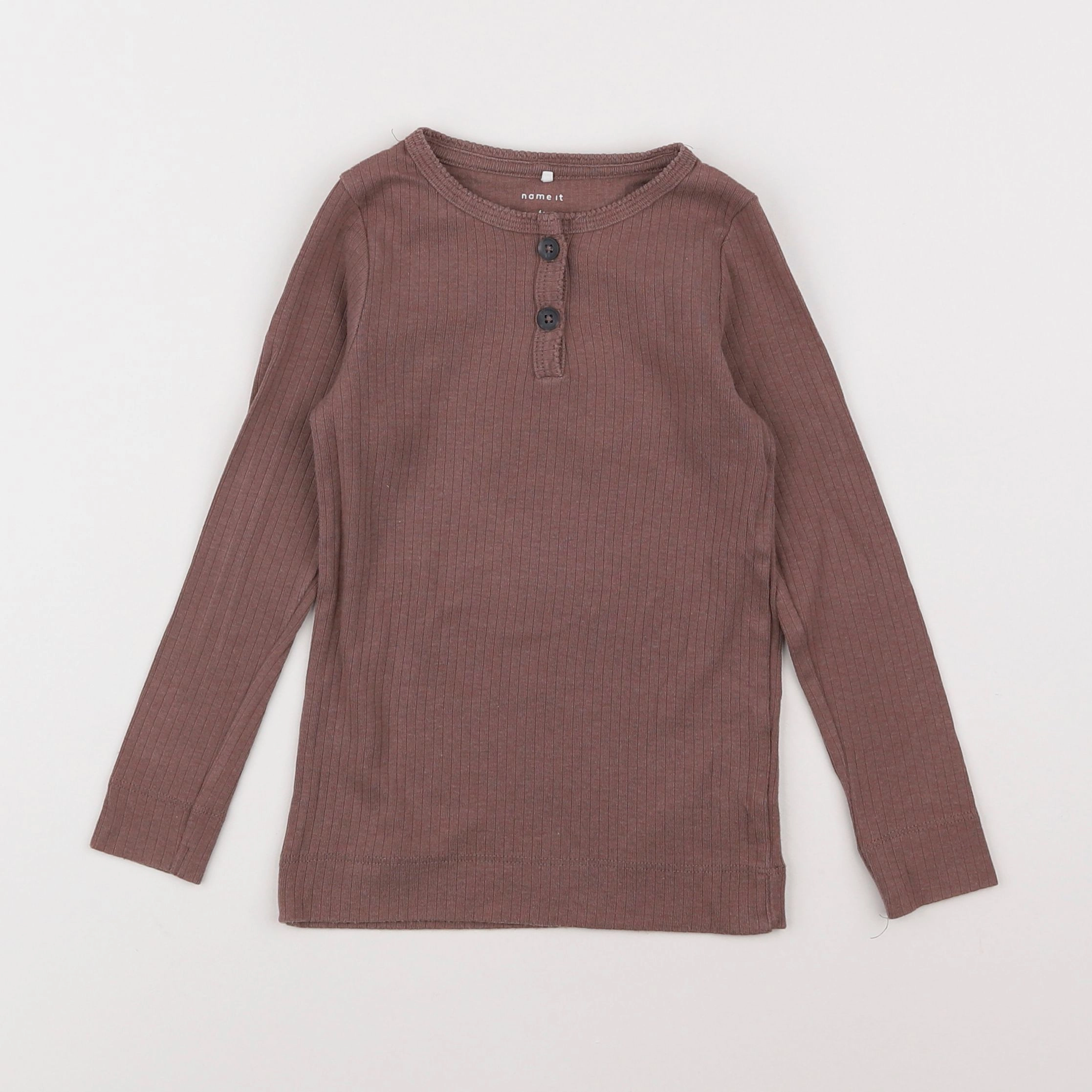 Name it - tee-shirt taupe - 4 ans