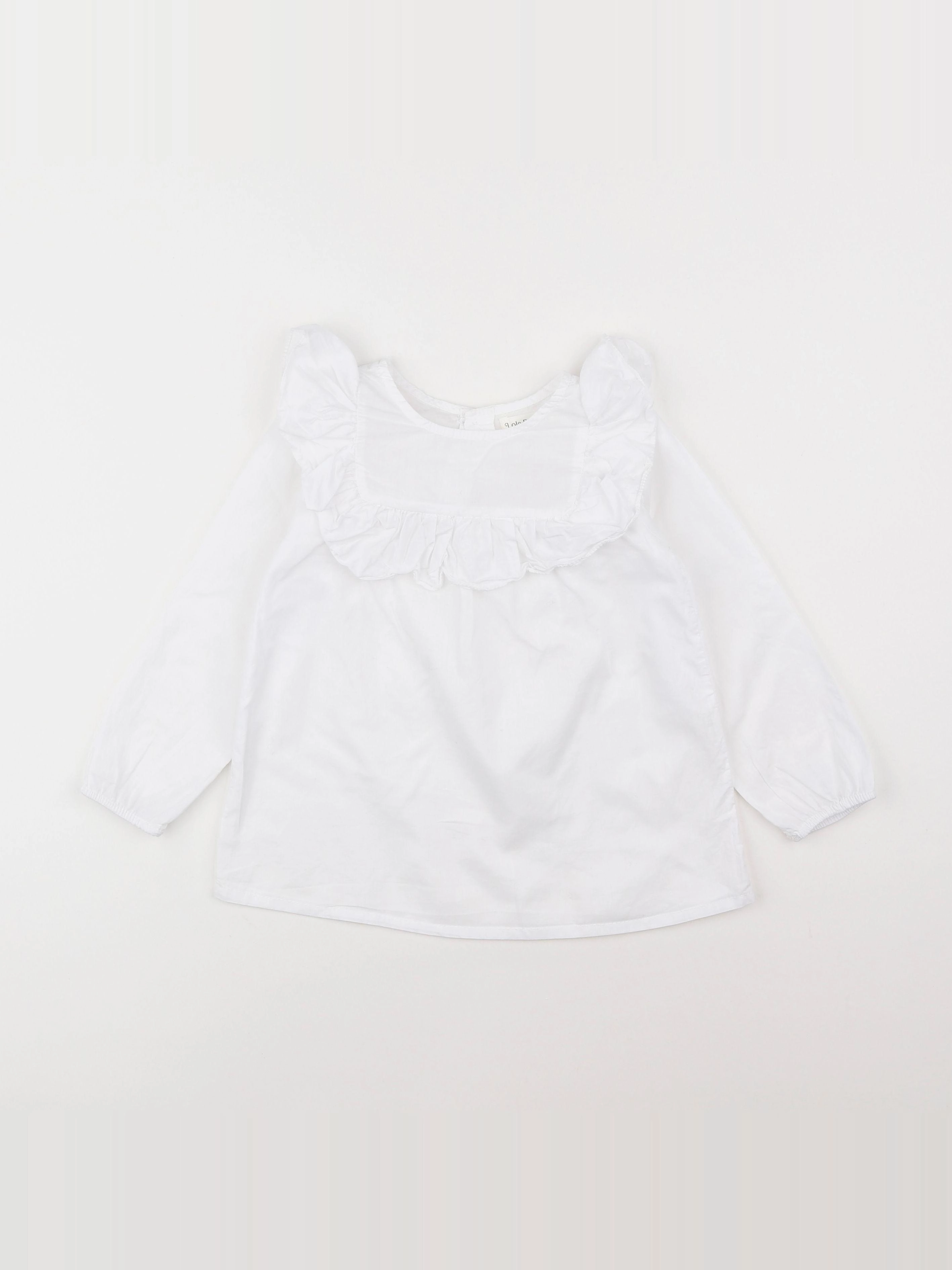 Lola Palacios - blouse blanc - 4 ans