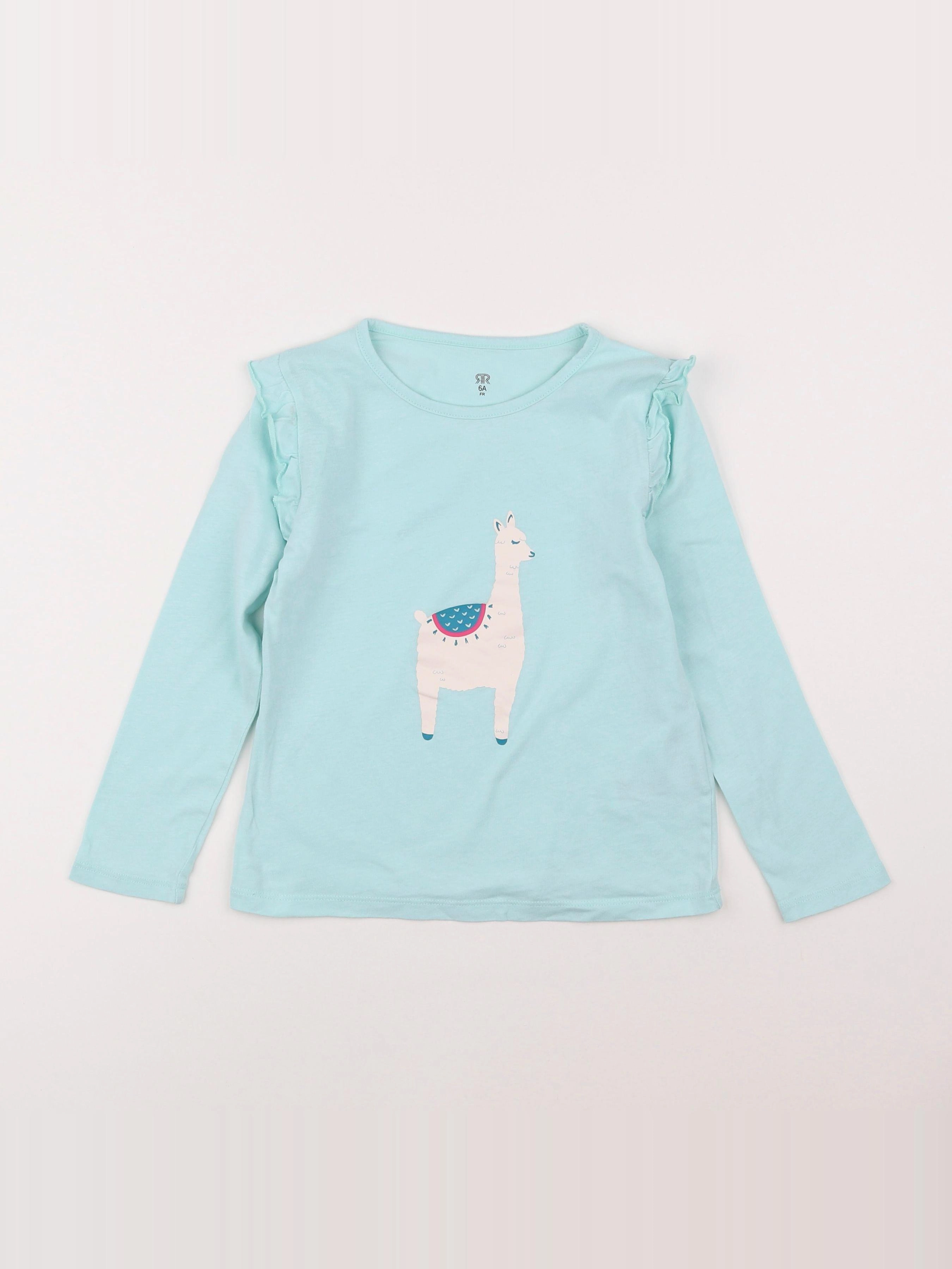 La Redoute - tee-shirt bleu - 6 ans